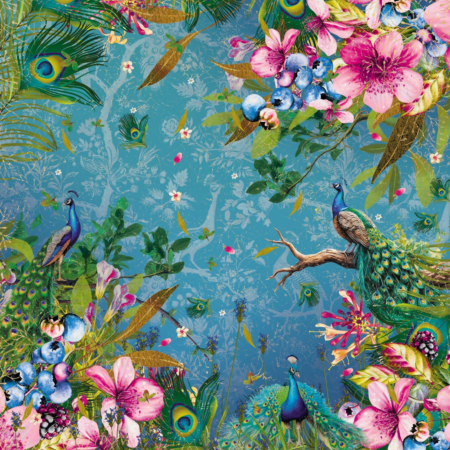 Multi - Crafters Companion - Graceful Plumes Paper Pad - 7