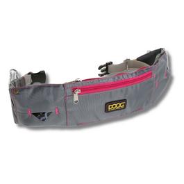 DOOG Walkie Belt - Grey/ Pink