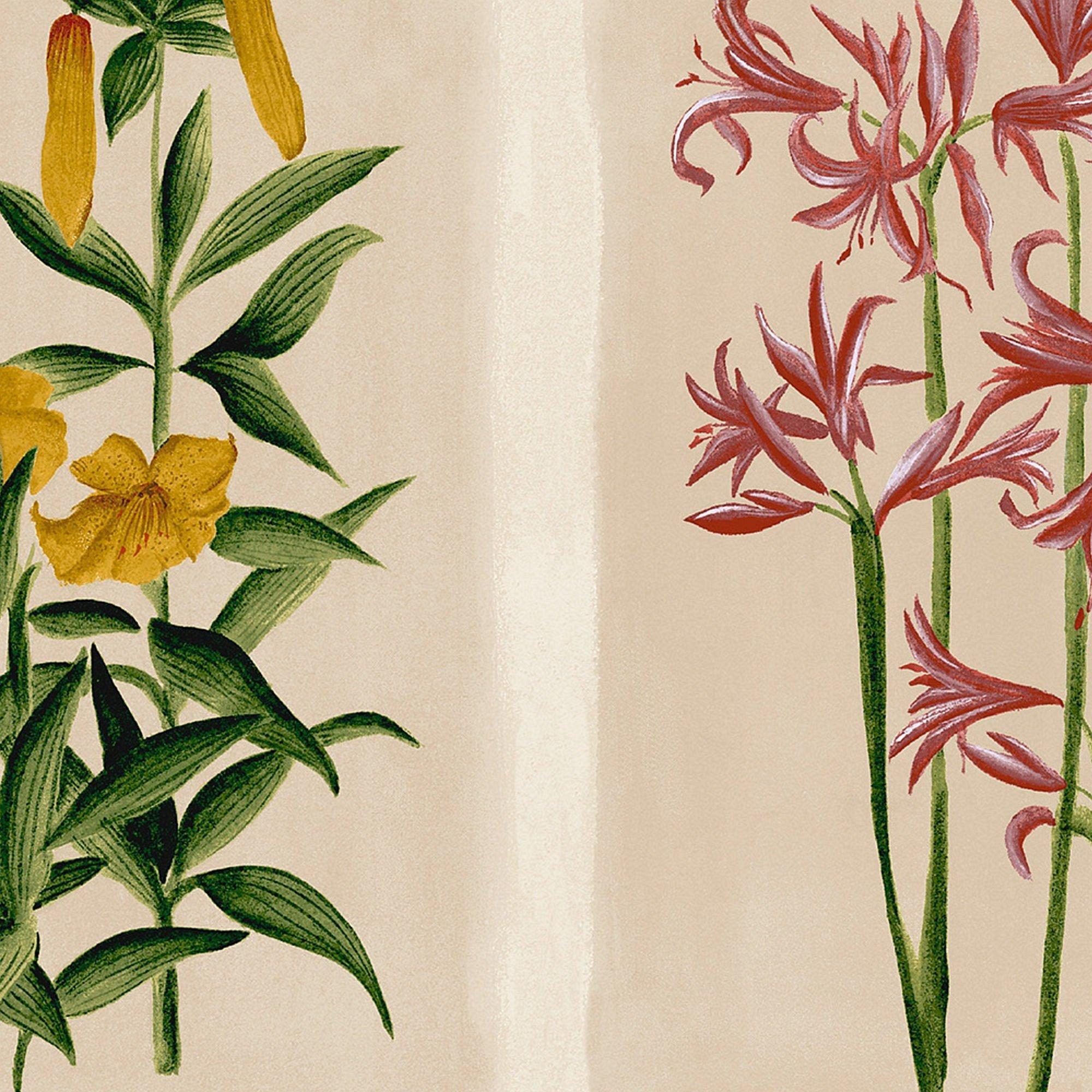 Yellow - Laura Ashley - Pershore Postcards Linen Wallpaper - 4