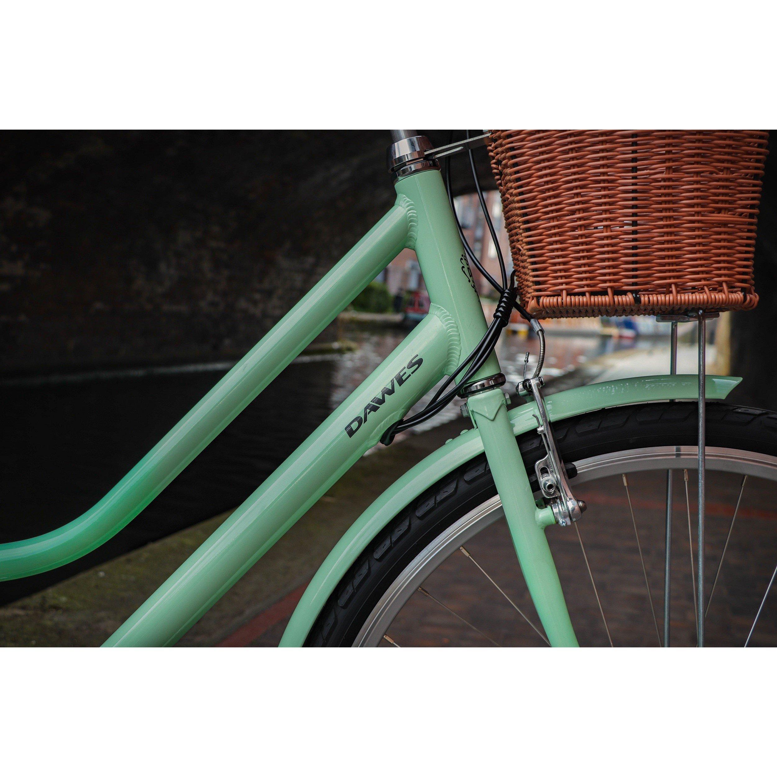 Green - Dawes - Dawes Elegance Low Step Electric Hybrid Bike - 4