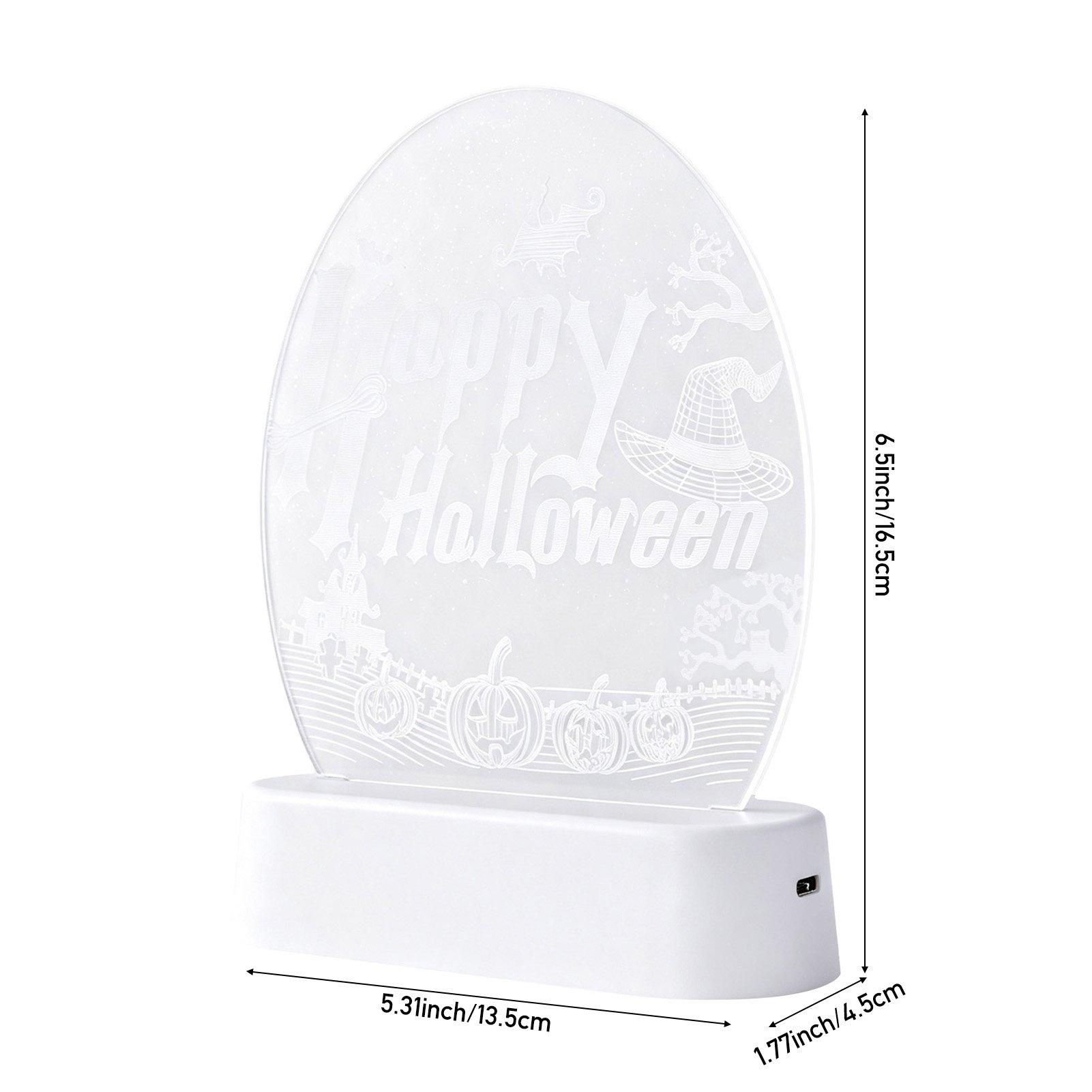 Clear - LIFE IDEAS - Halloween LED Night Light - 2