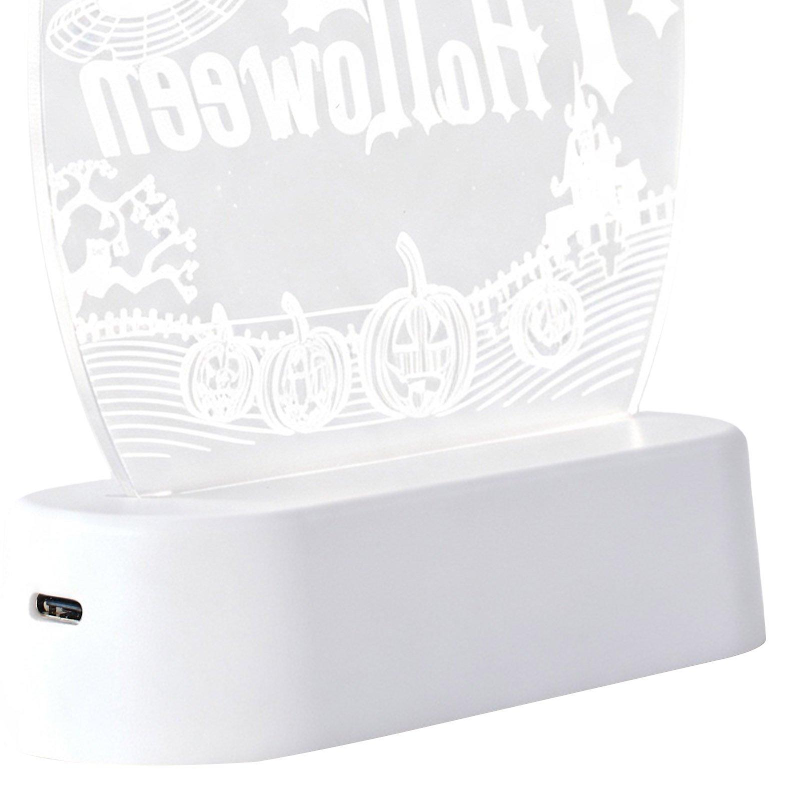 Clear - LIFE IDEAS - Halloween LED Night Light - 6