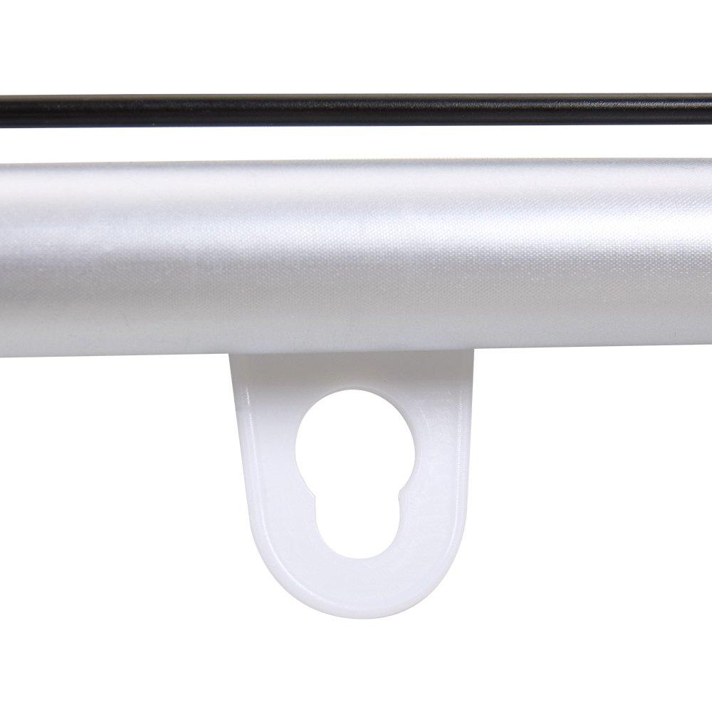 Black - LIFE IDEAS - 2pcs Blackout Blinds - 7