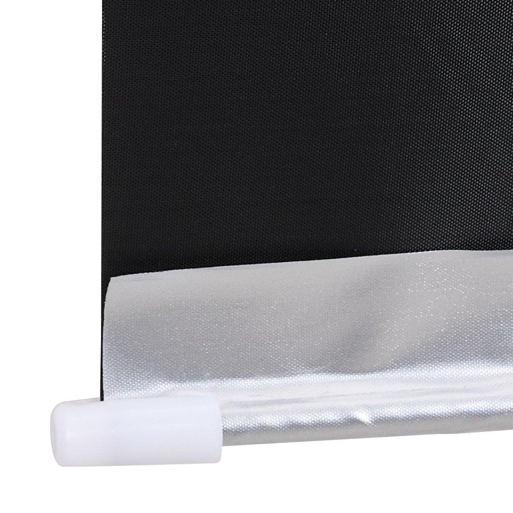 Black - LIFE IDEAS - 2pcs Blackout Blinds - 8