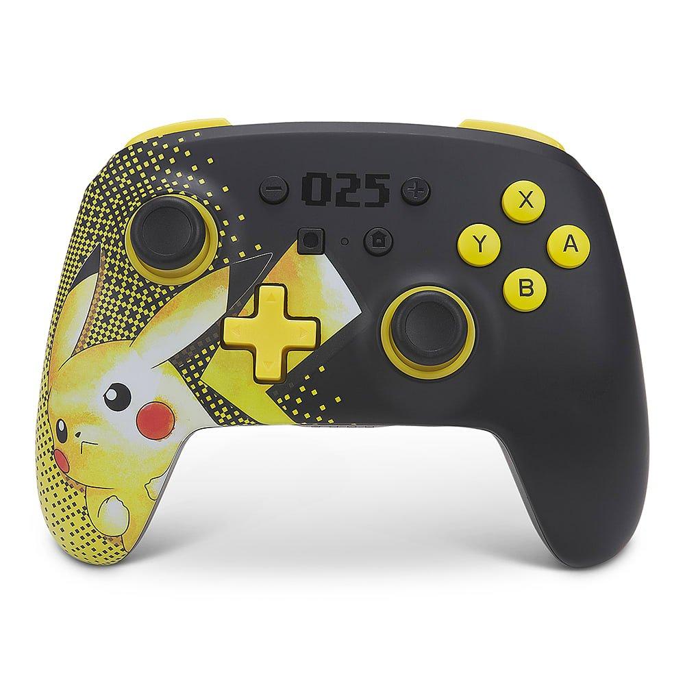 Pikachu 025 - PowerA - Switch Enhanced Wireless Controller - Pokémon 025 - 1
