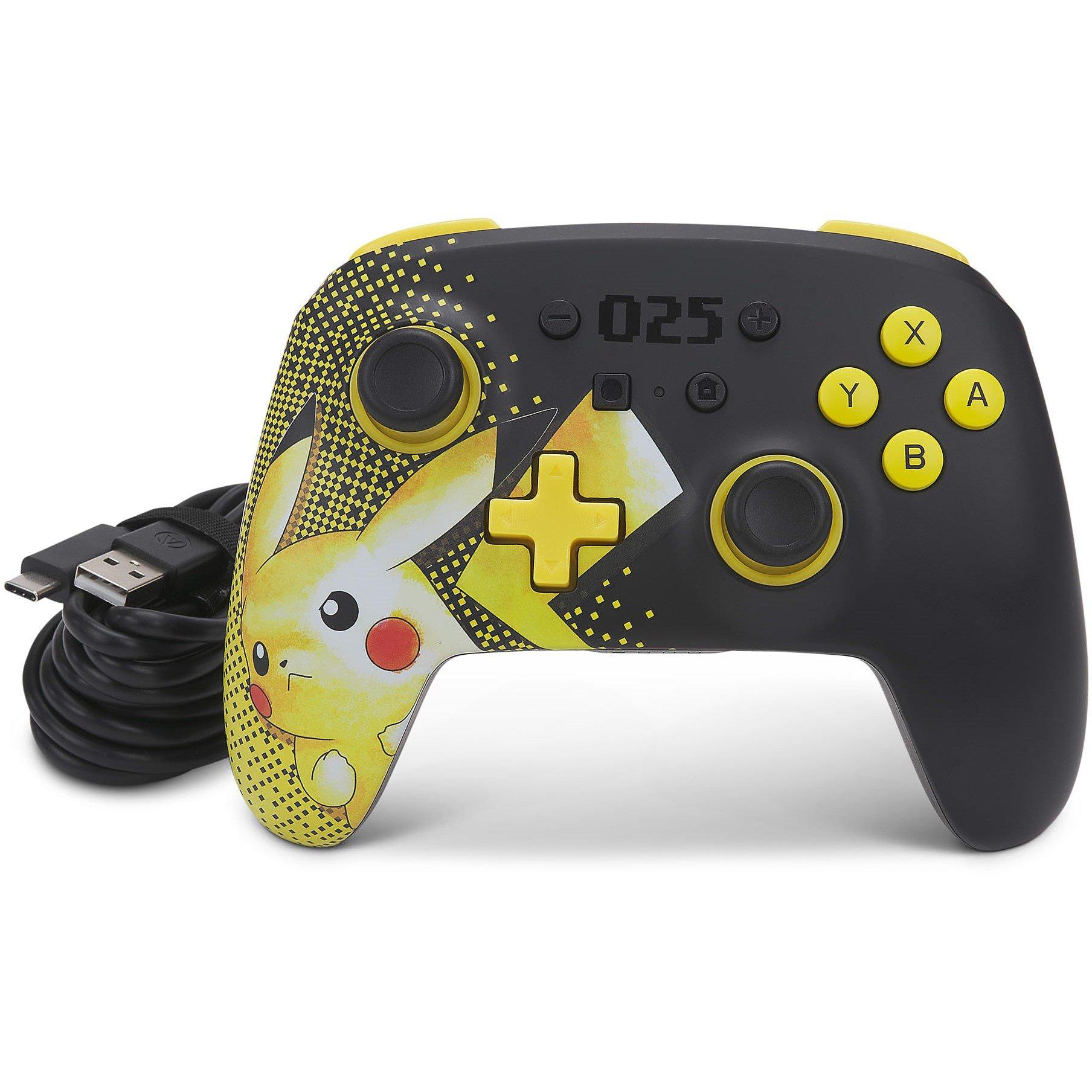 Pikachu 025 - PowerA - Switch Enhanced Wireless Controller - Pokémon 025 - 8