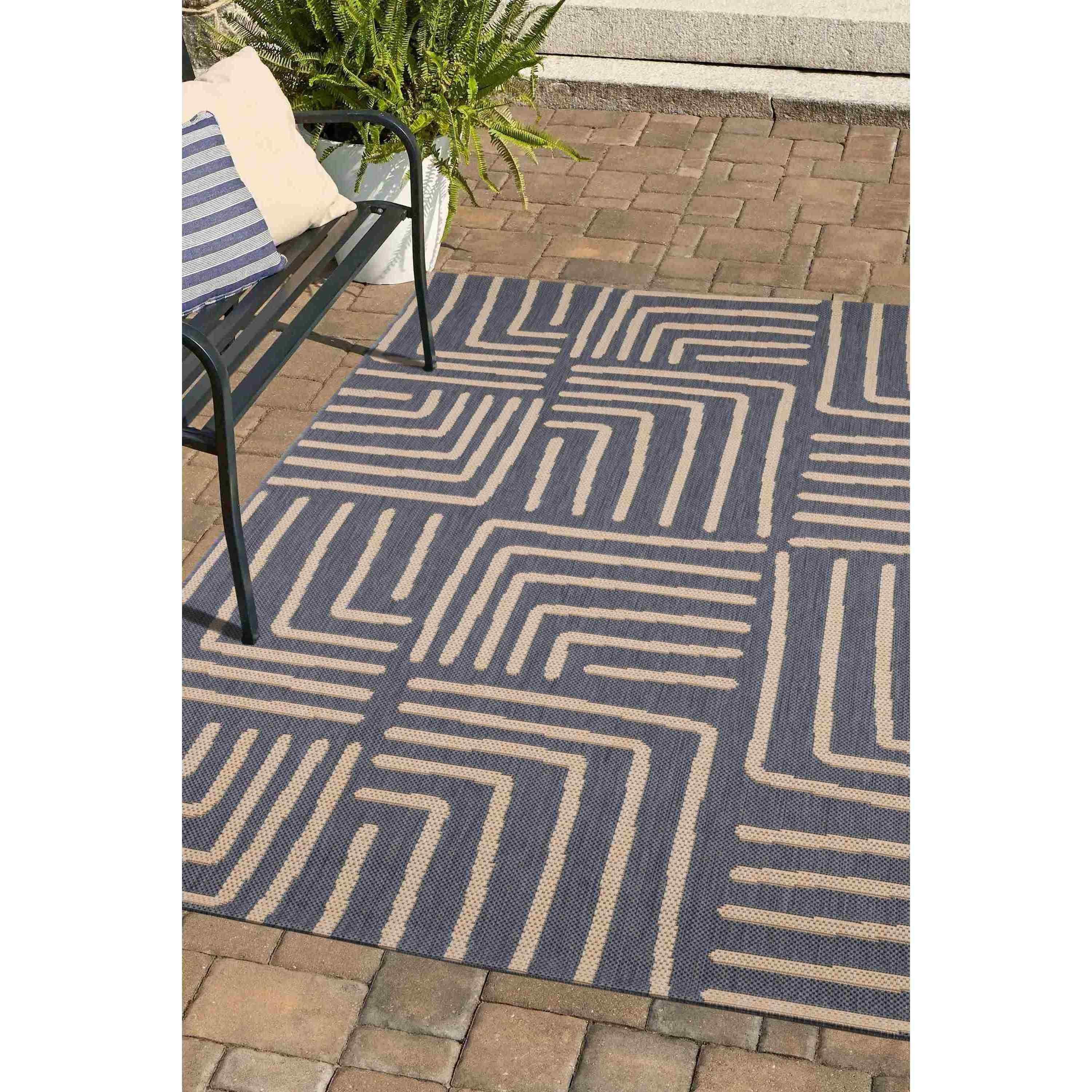 Navy - Homemaker - Eden Patches Rug Navy - 2