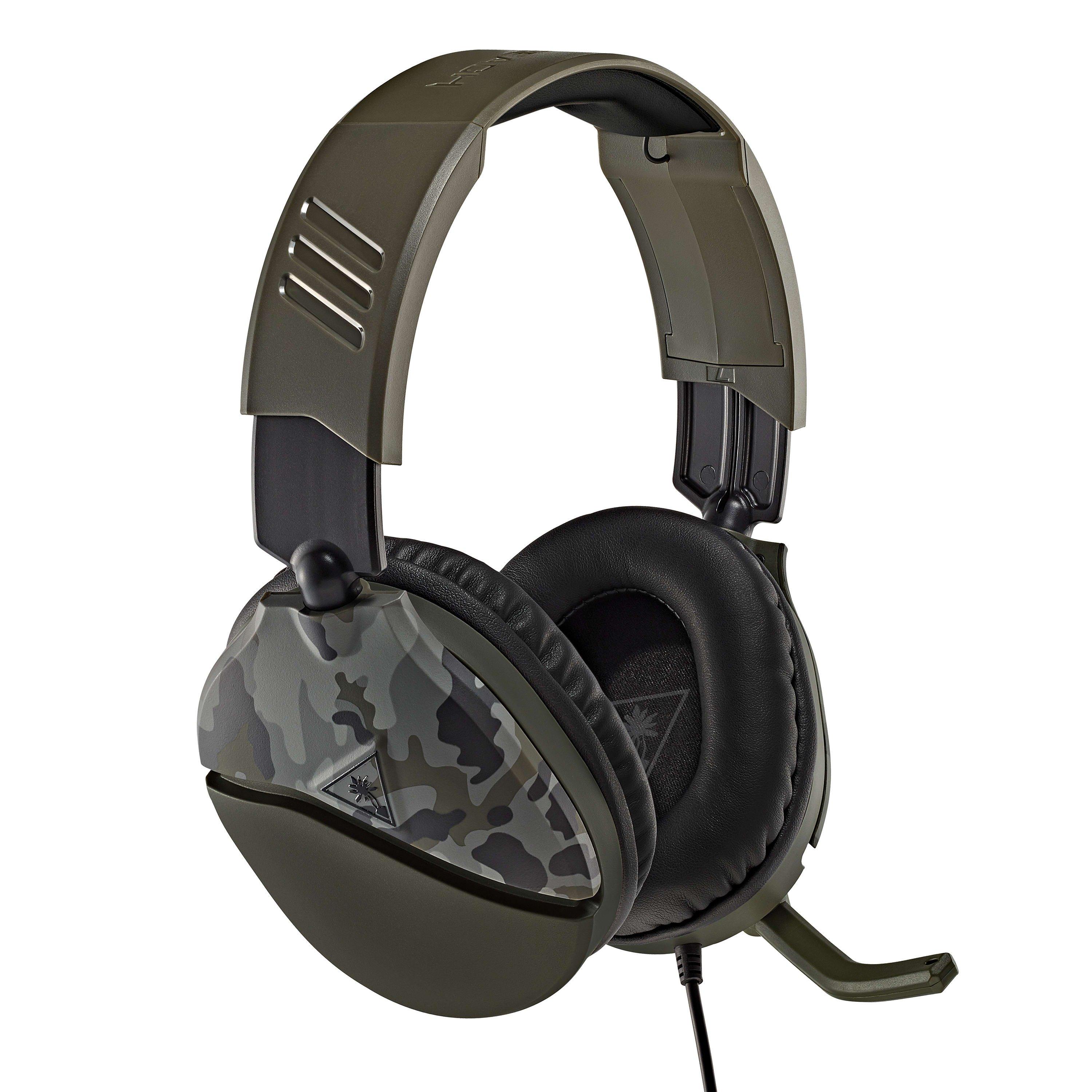 Camo Green - Turtle Beach - Recon 70 Gaming Headset for Xbox PS5 PS4 PC – Camo Green - 6