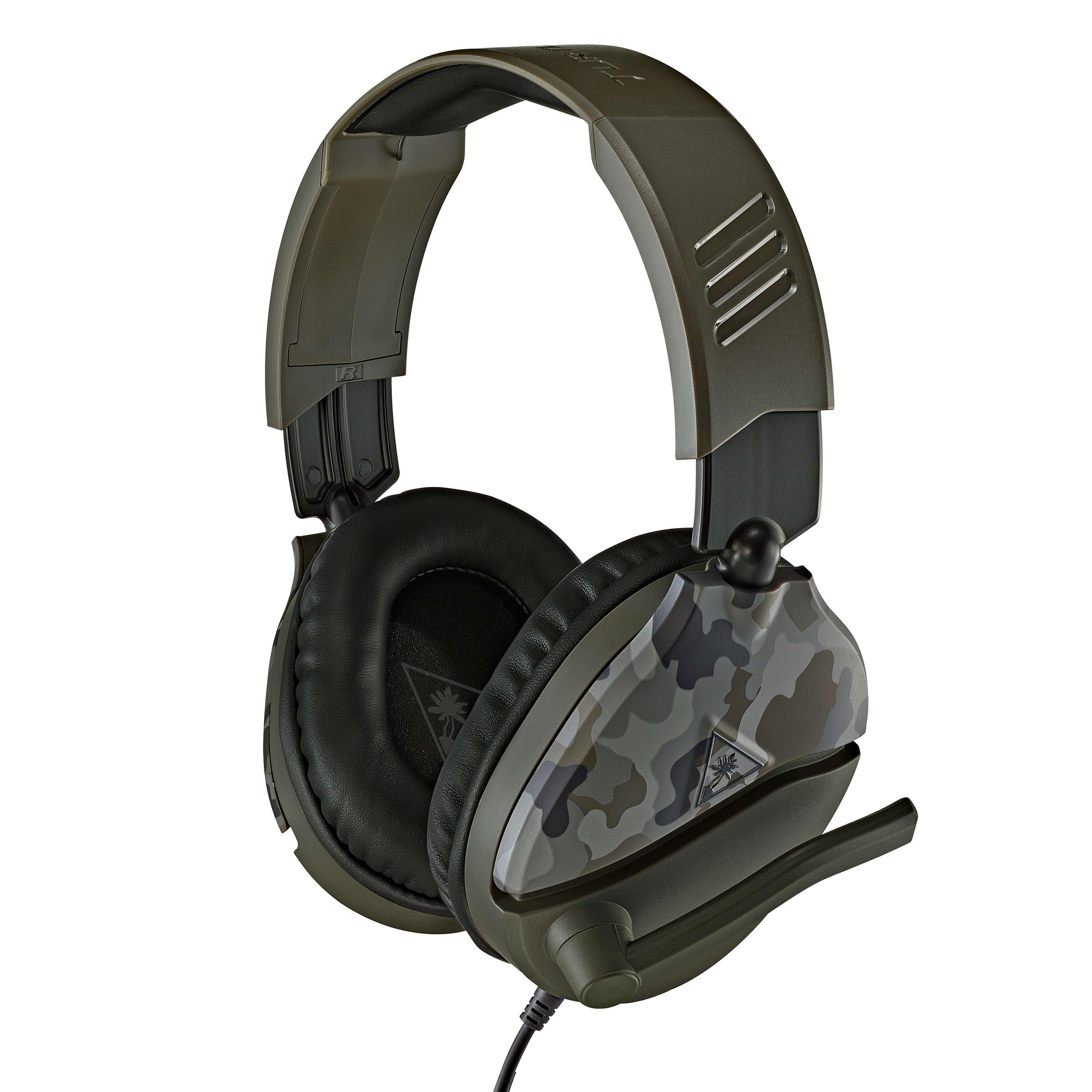 Camo Green - Turtle Beach - Recon 70 Gaming Headset for Xbox PS5 PS4 PC – Camo Green - 7
