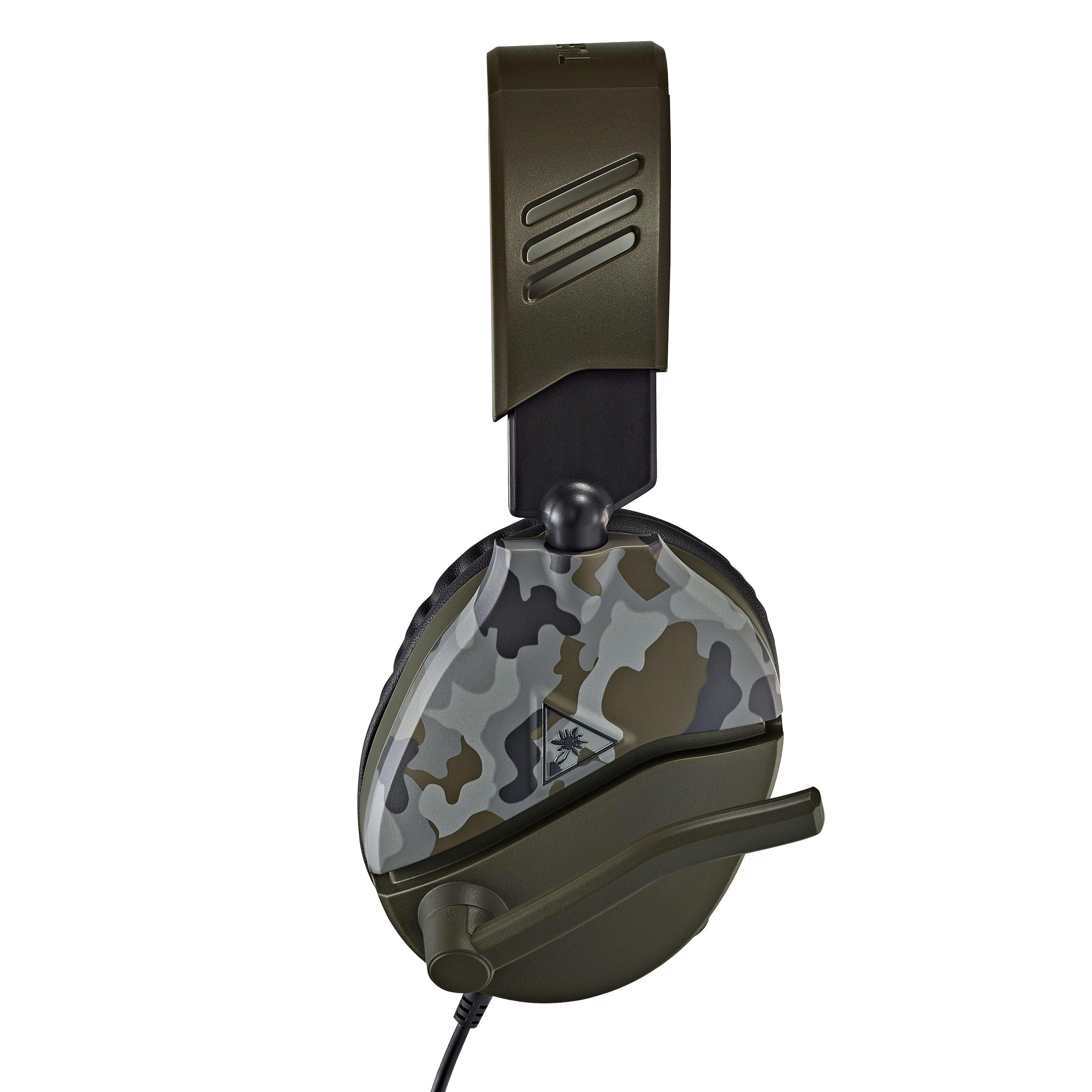 Camo Green - Turtle Beach - Recon 70 Gaming Headset for Xbox PS5 PS4 PC – Camo Green - 9