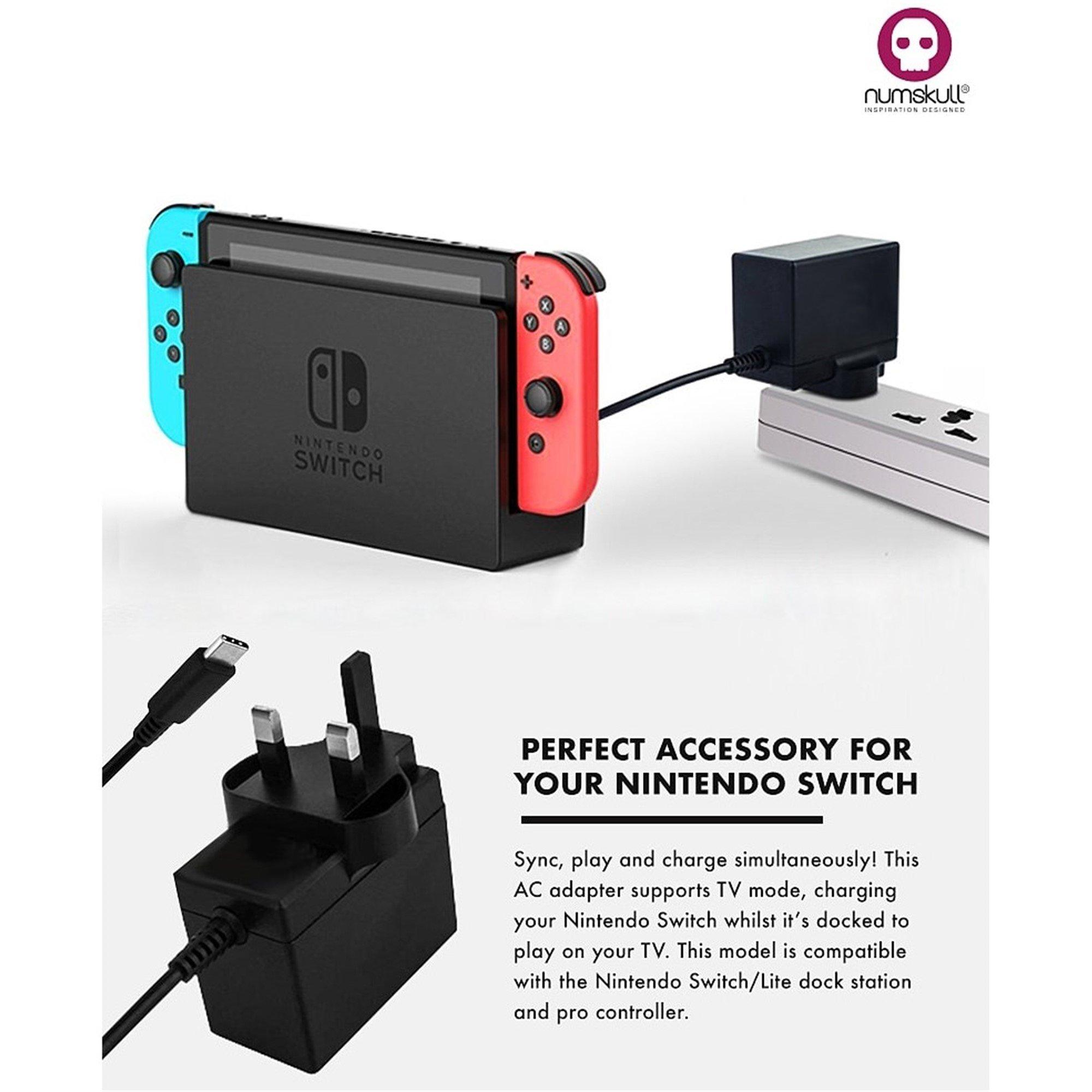 Nintendo Switch - GAMEware - Switch Main AC Adaptor USB C Fast Charger - 3