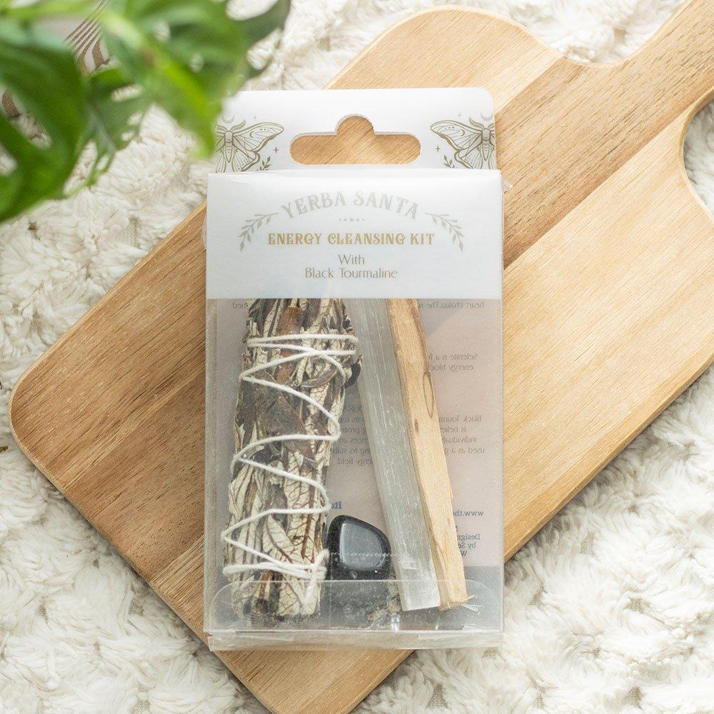 Something Different  Yerba Santa Sage Energy Cleansing Smudge Kit - Brown