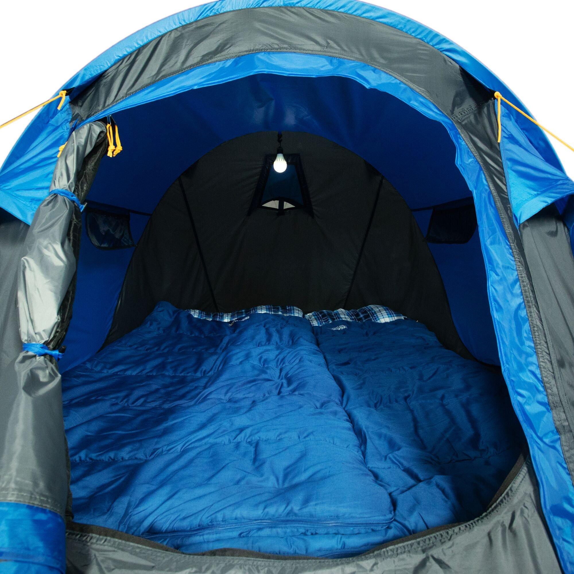 Oxfblu/Slgry - Regatta - Malawi 2 Person Pop Up Tent - 9