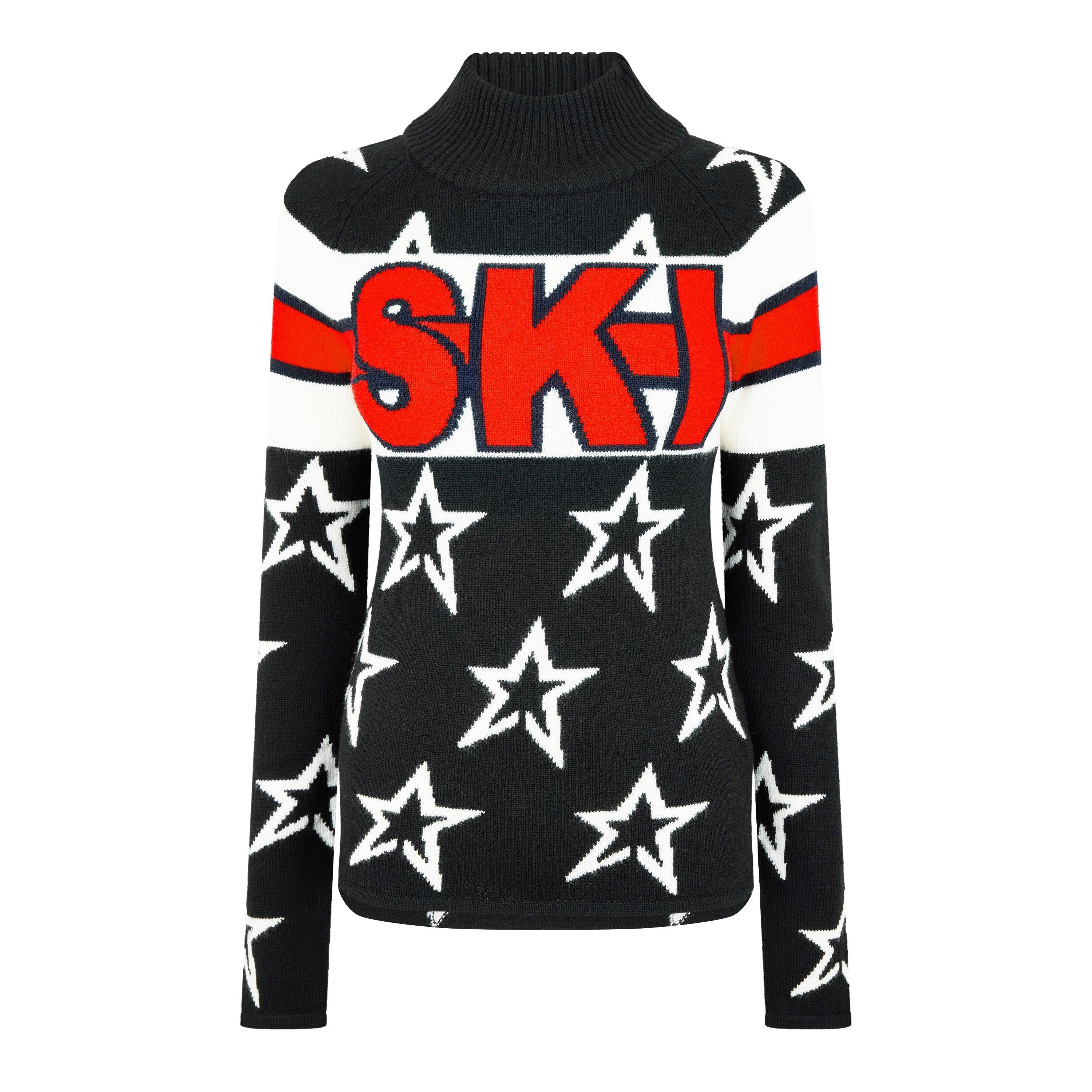 Black - Perfect Moment - Brixen Merino Wool Sweater - 5