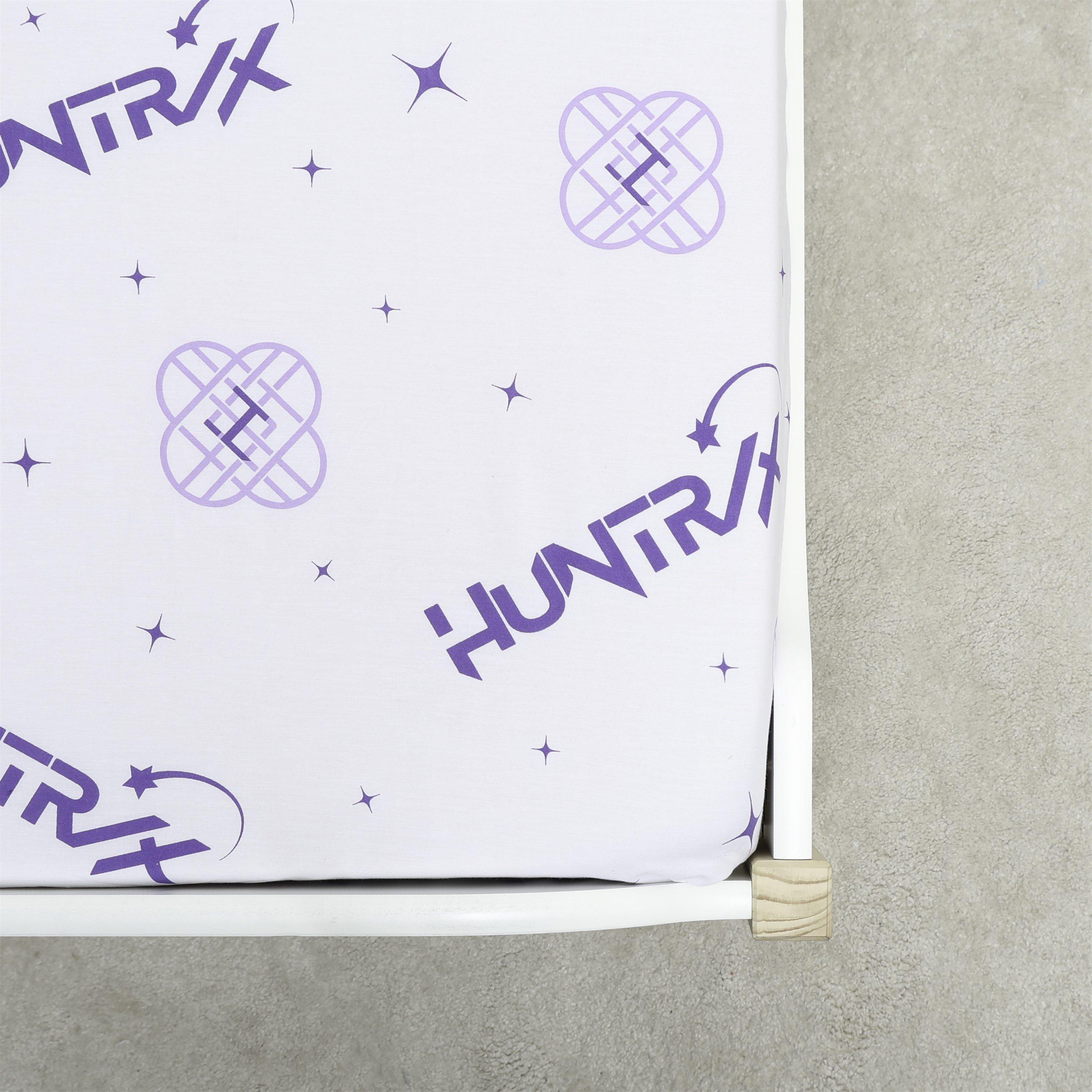 White - K Pop Demon Hunters - Kpop Demon Hunters Signature Single Fitted Sheet - 5