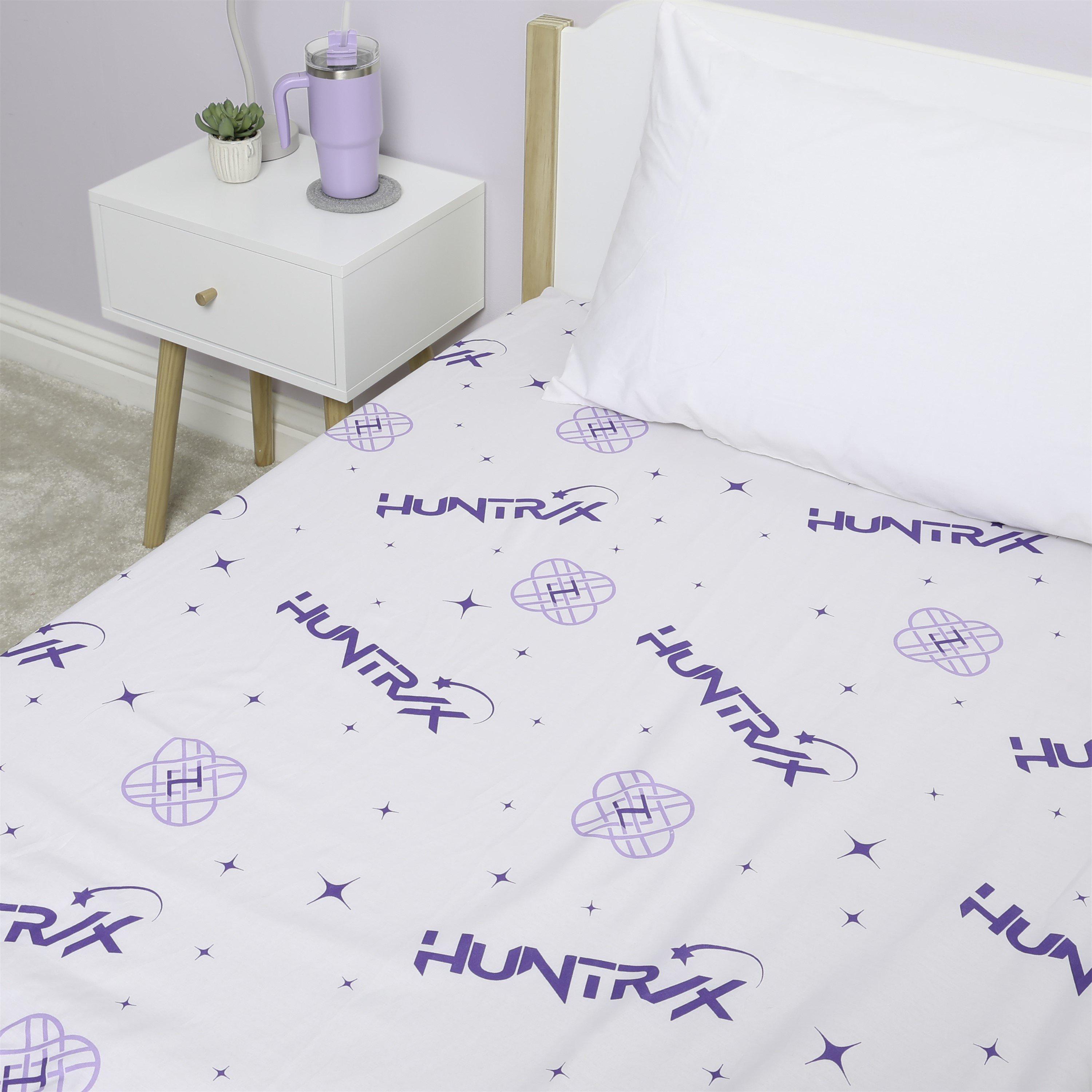 White - K Pop Demon Hunters - Kpop Demon Hunters Signature Single Fitted Sheet - 6