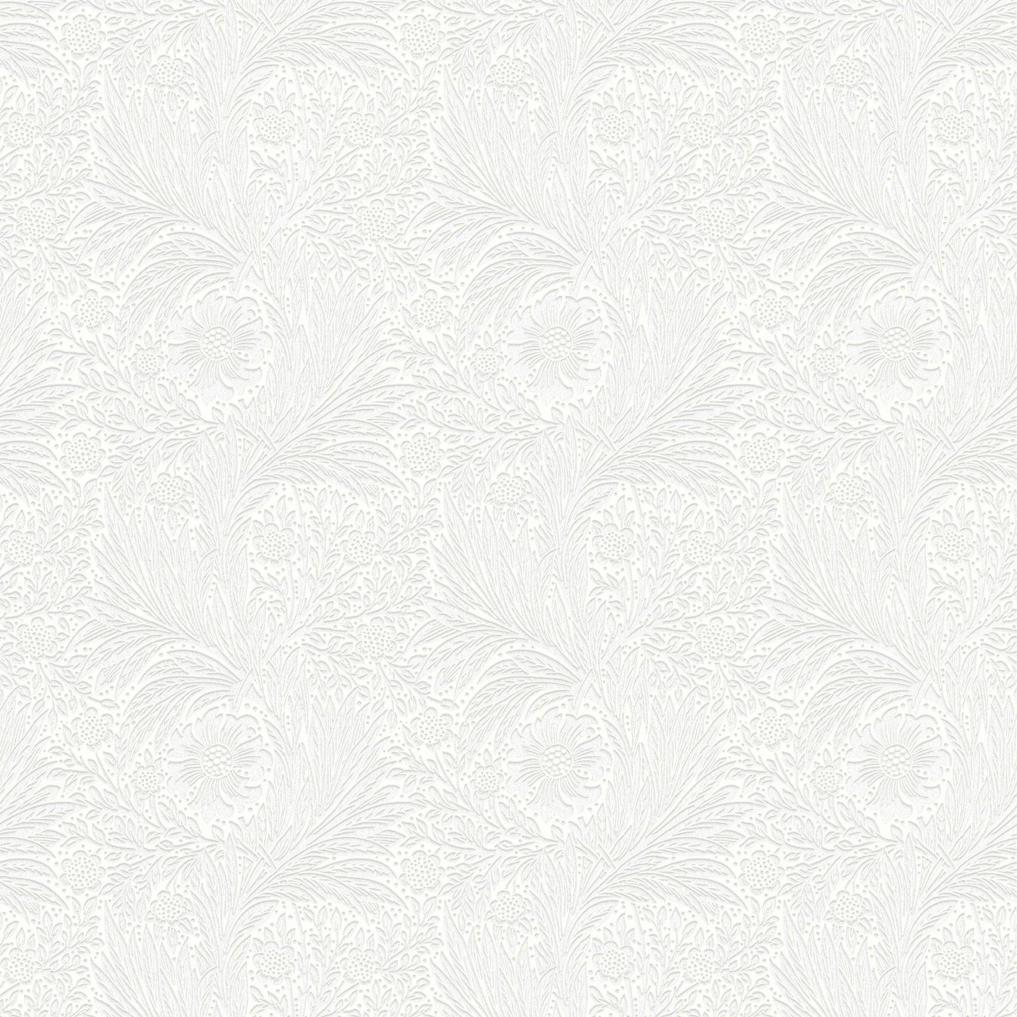 White - William Morris - Marigold Paintable - 2