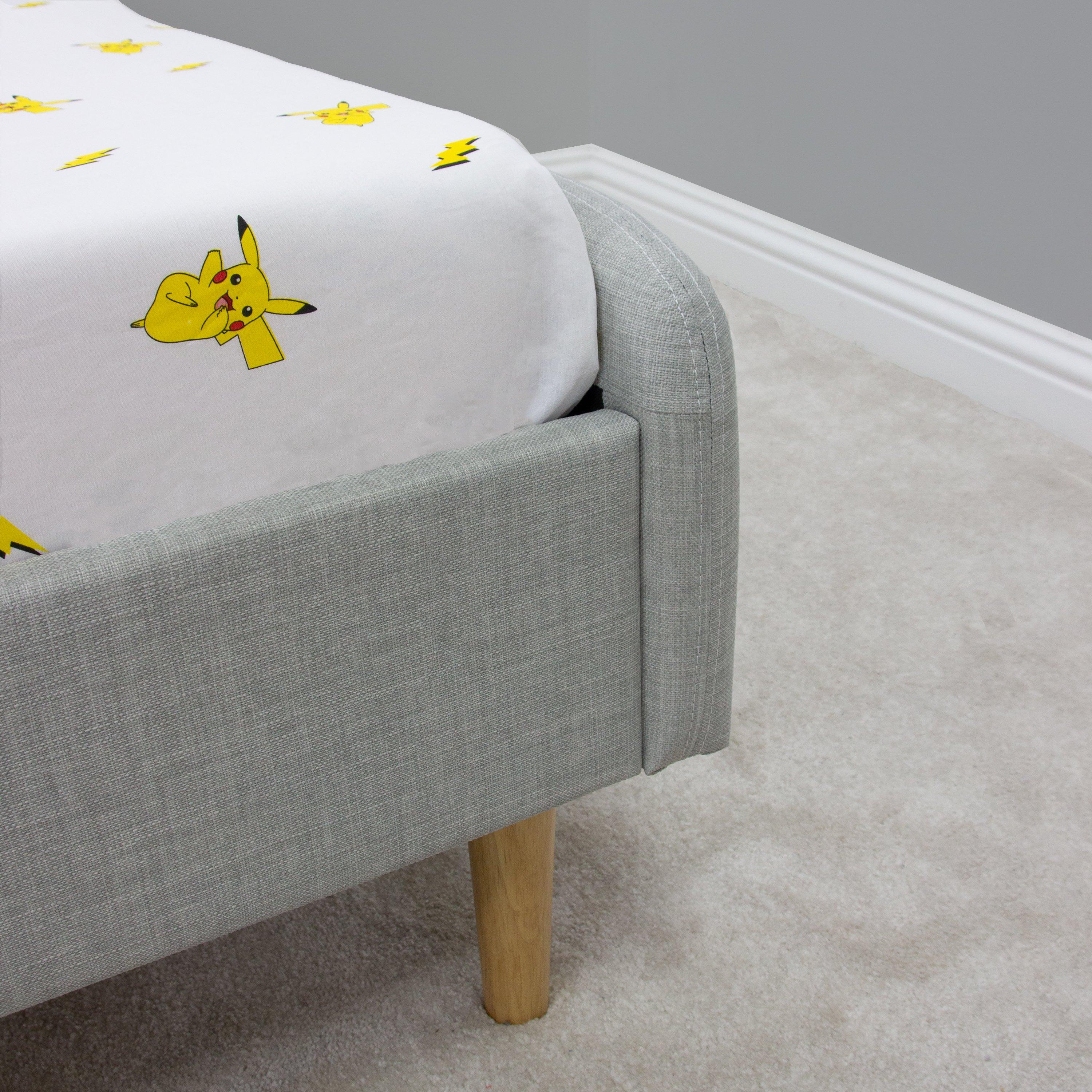 White - Pokemon - Pokemon Shot Double Fitted Sheet - 7