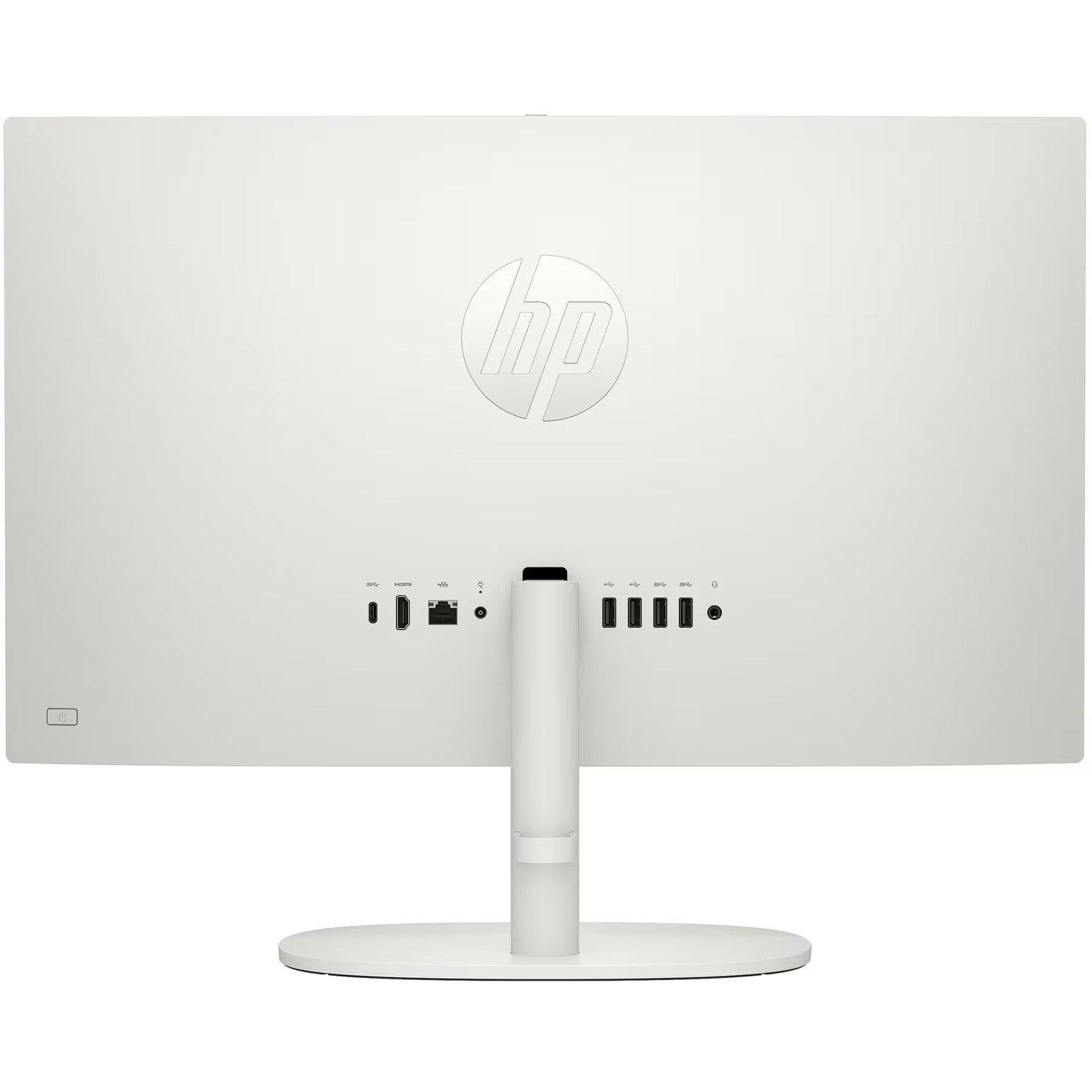 White - HP - HP 22 All In One PC Intel i3 8GB 256GB Win11 - 5
