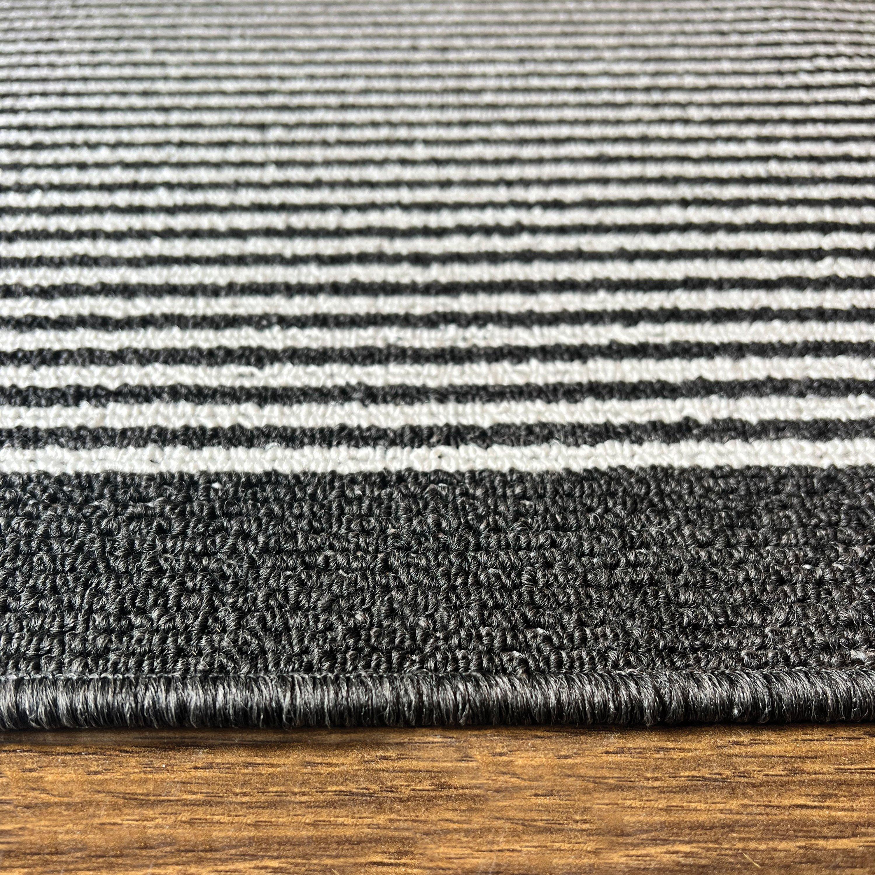 Charcoal - My Mat - My Stain Resistant Stripe Charcoal - 3