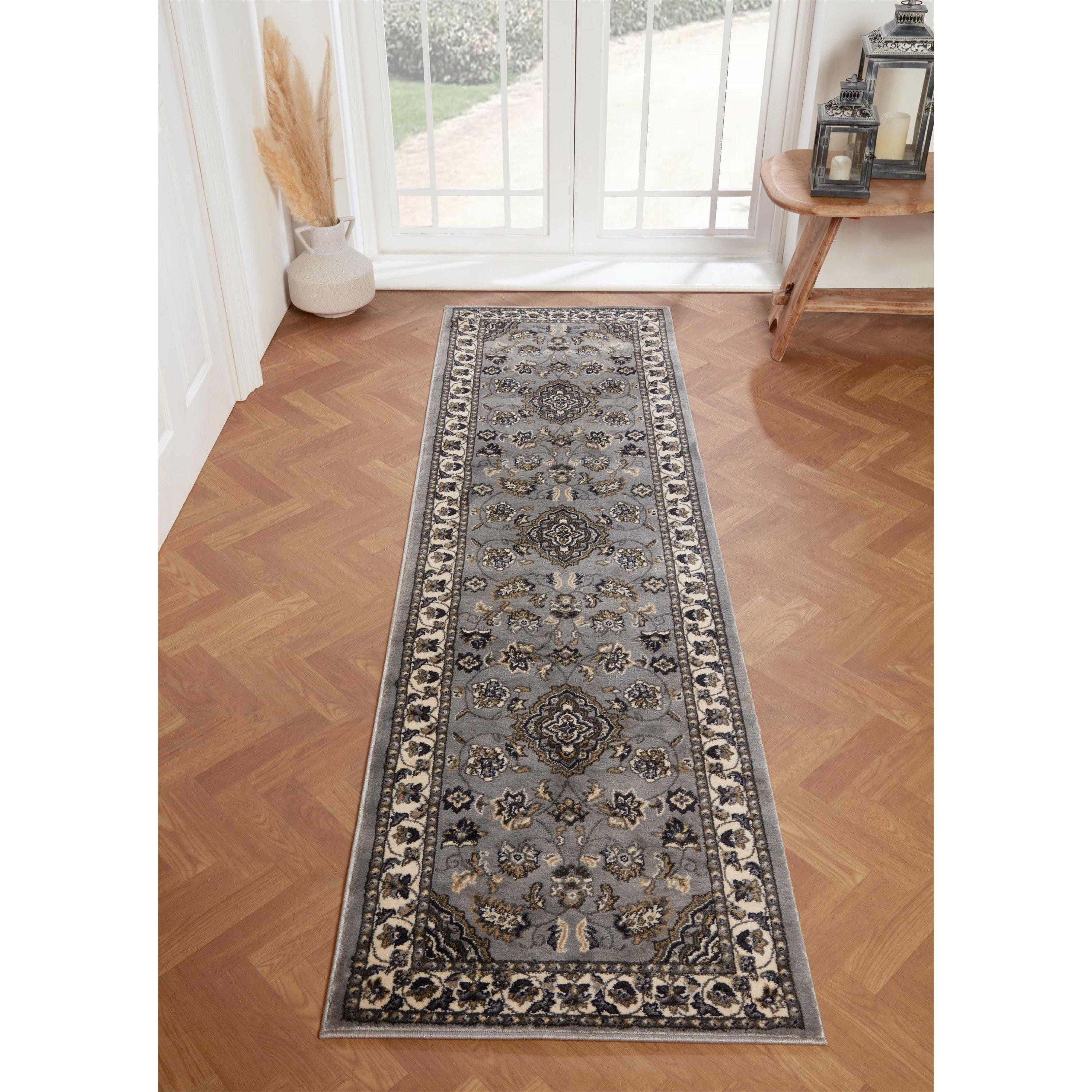Grey - HMC Home - SHERBORNE TRADITIONAL RUG - 3