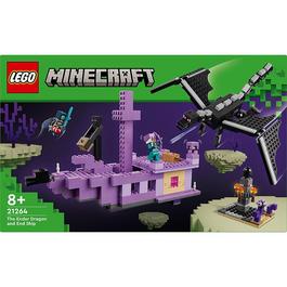 LEGO GAME LEGO Minecraft 21264 The Ender Dragon and End Ship