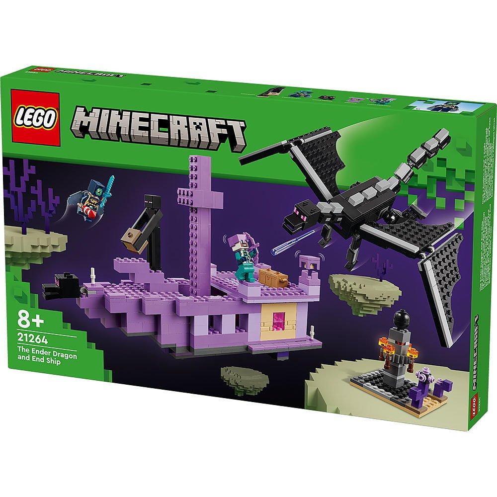 Merchandise - LEGO - LEGO Minecraft 21264 The Ender Dragon and End Ship - 3