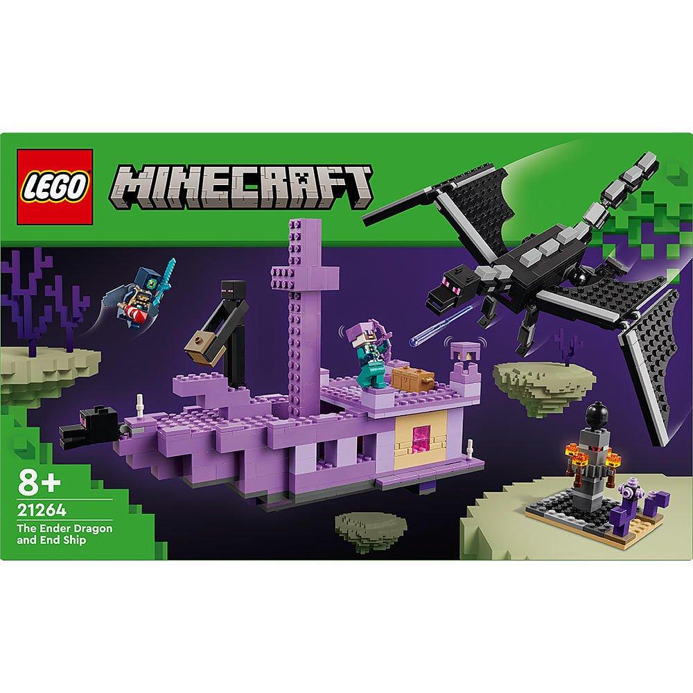 Merchandise - LEGO - LEGO Minecraft 21264 The Ender Dragon and End Ship - 4