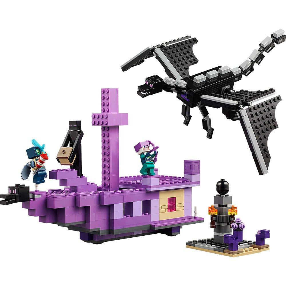 Merchandise - LEGO - LEGO Minecraft 21264 The Ender Dragon and End Ship - 5