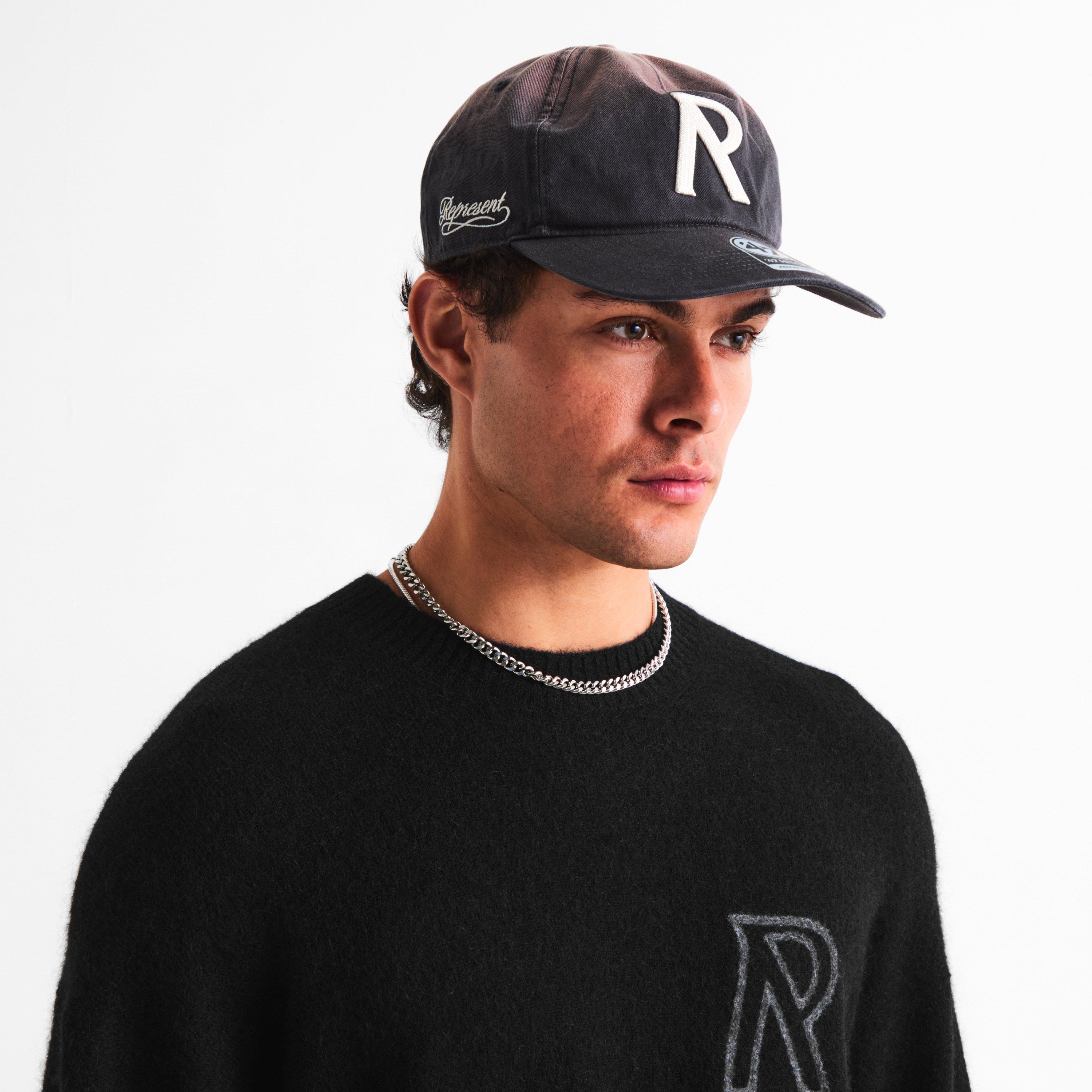 Vintage Grey - Represent - Men's Baseball Cap - 3
