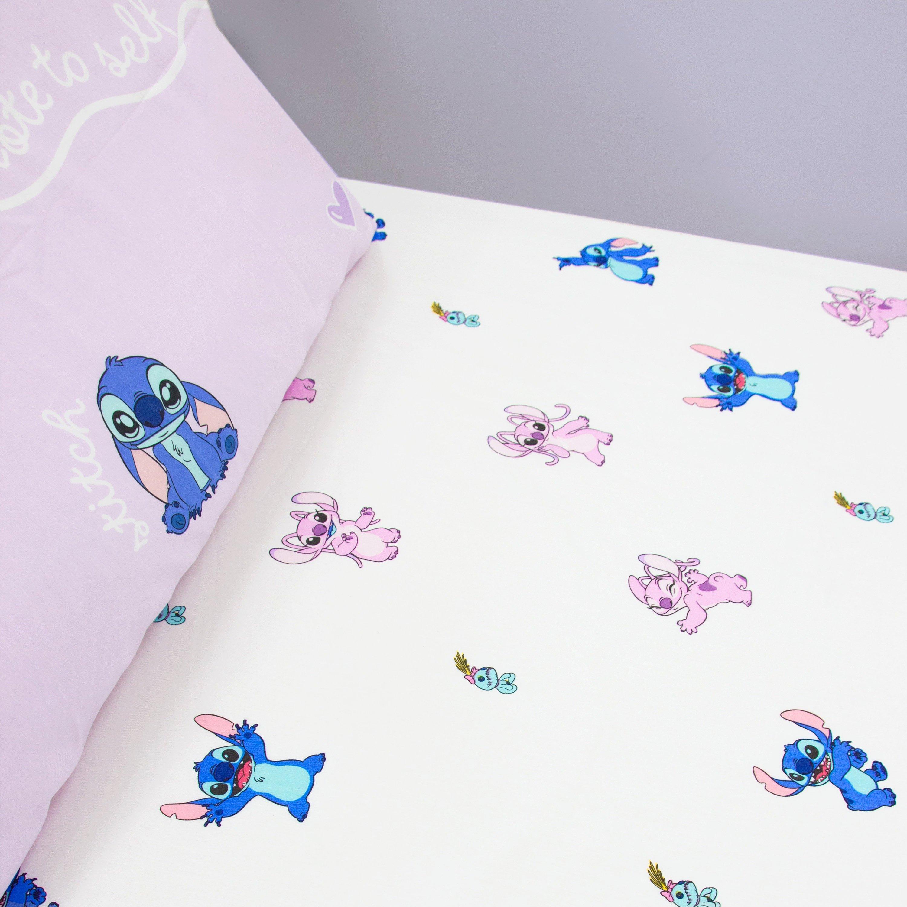 Purple - Disney Stitch - Lilo & Stitch Chill Single Fitted Sheet - 6