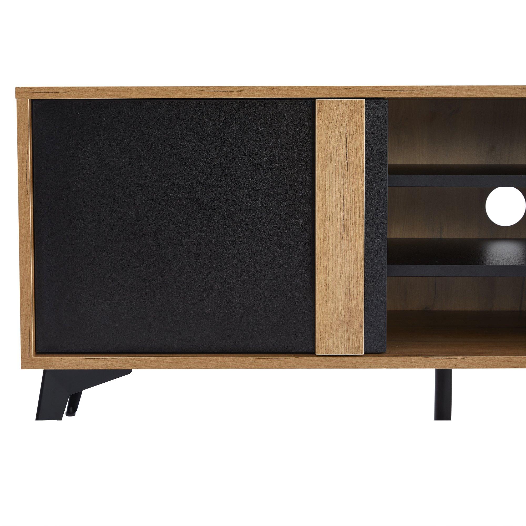 Brown - Urban Meuble - Wood TV Stand Modern Design - 15