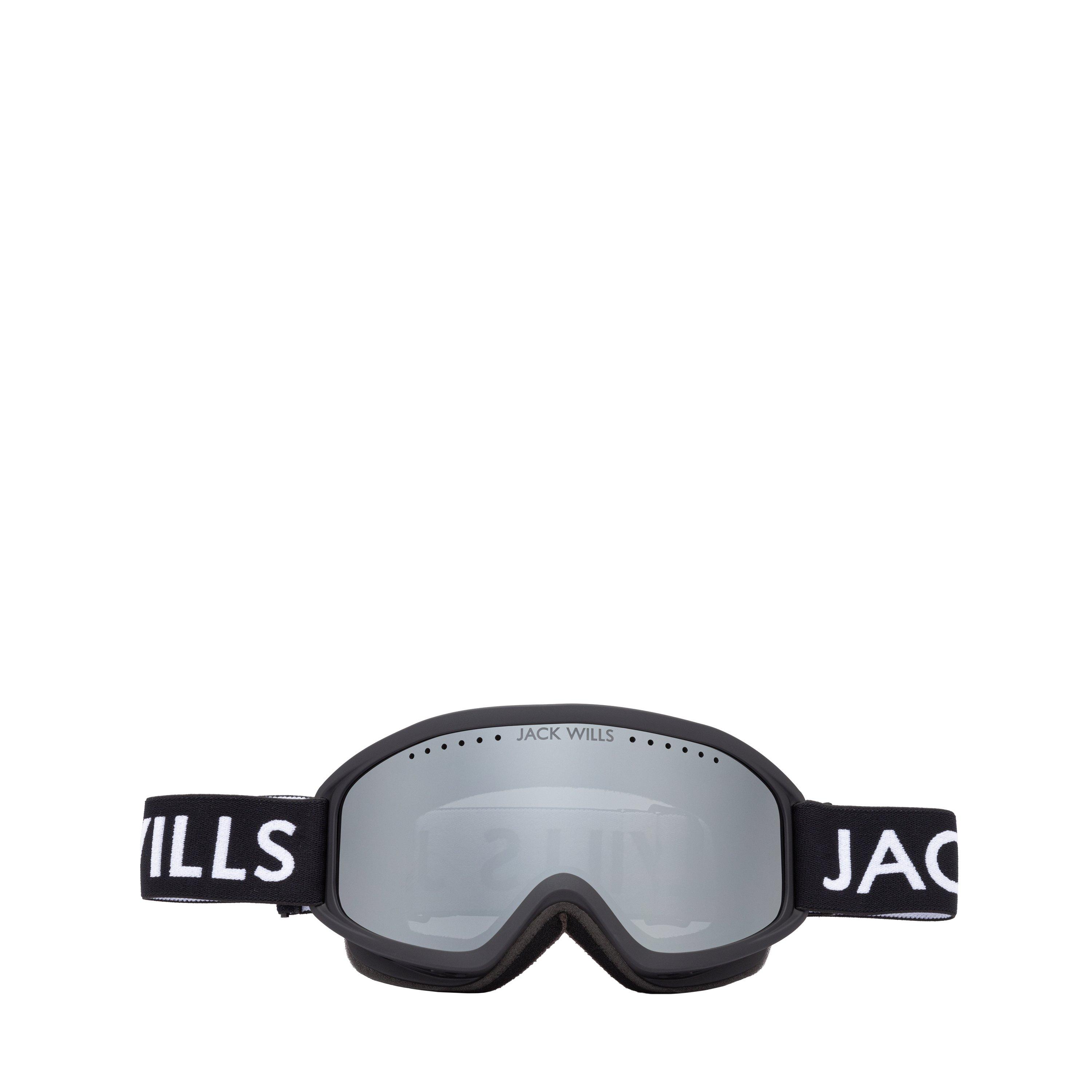 Crna - Jack Wills - Over Glasses Compatible Anti-fog UV Protection Ski Goggles - 1
