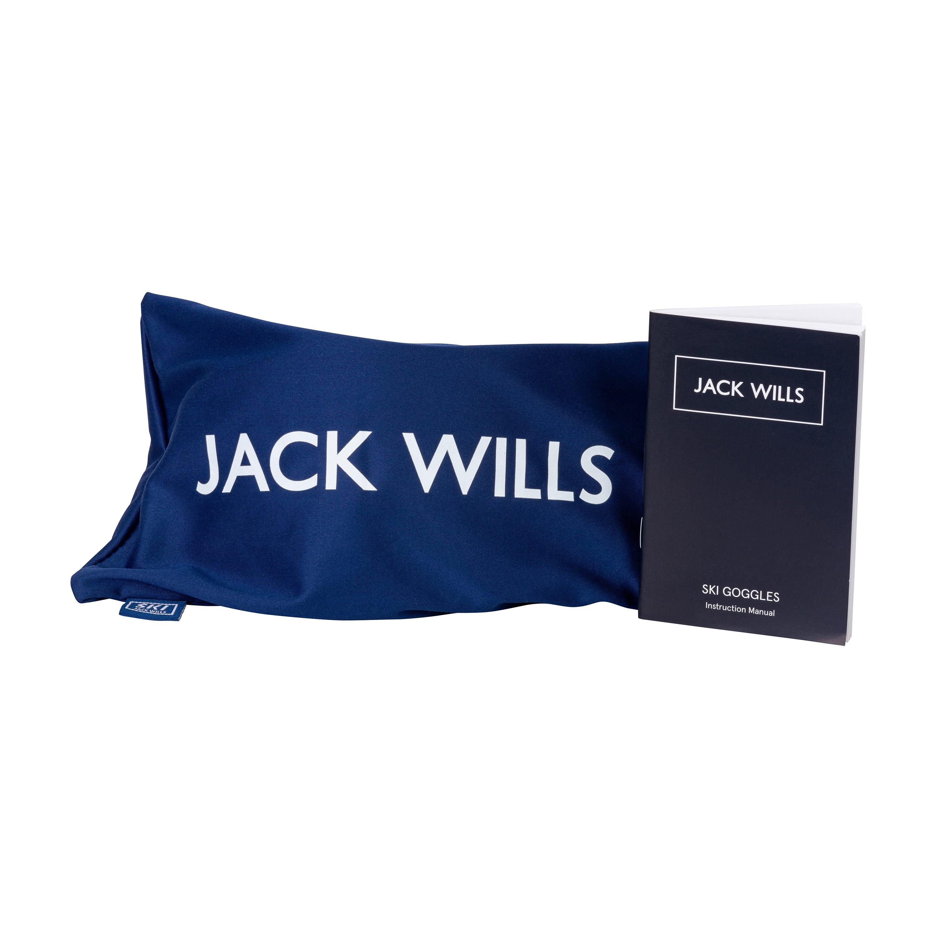 Nero - Jack Wills - Glasses Compatible Anti-fog UV Protection Ski Goggles - 4
