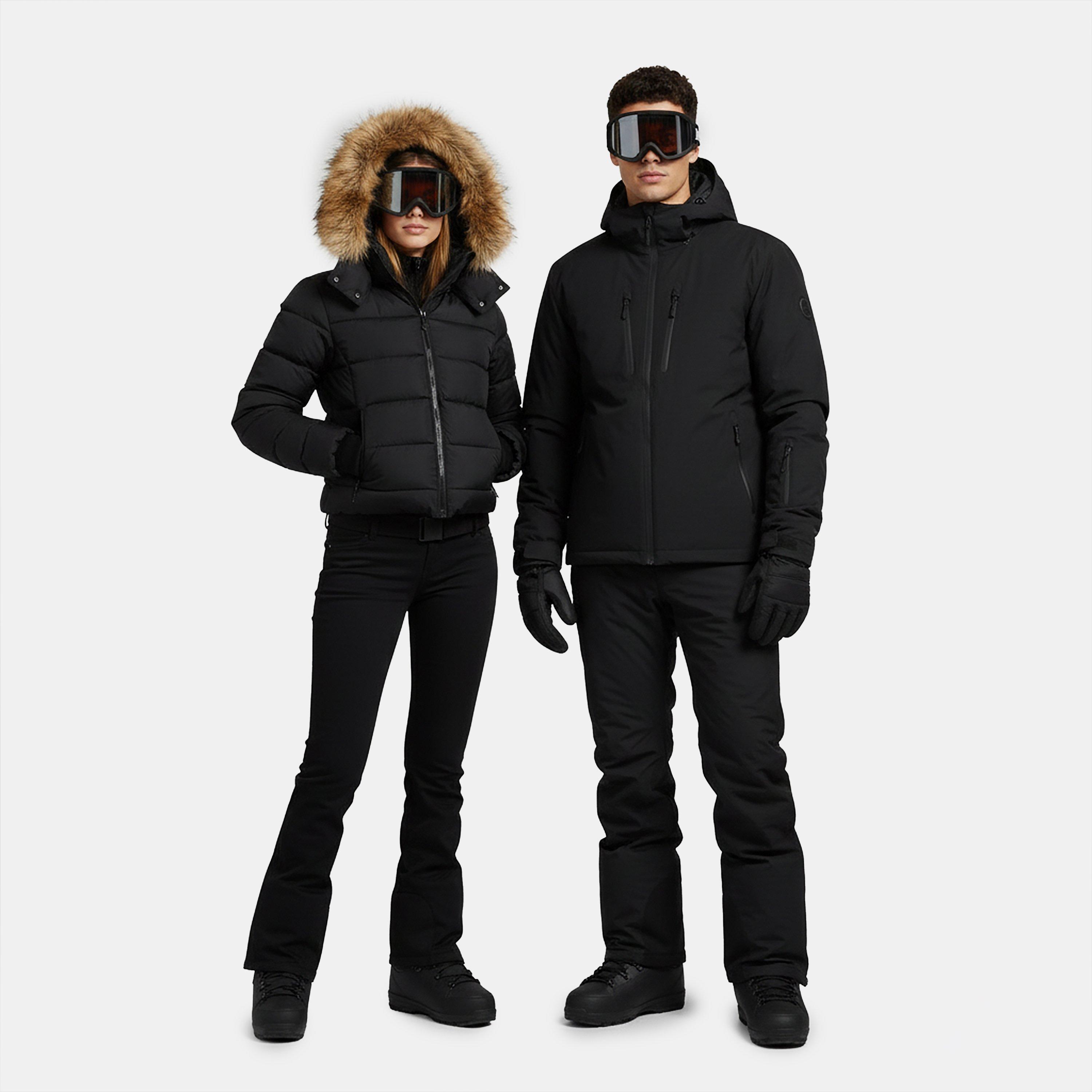 Negro - Jack Wills - Over Glasses Compatible Anti-fog UV Protection Ski Goggles - 7