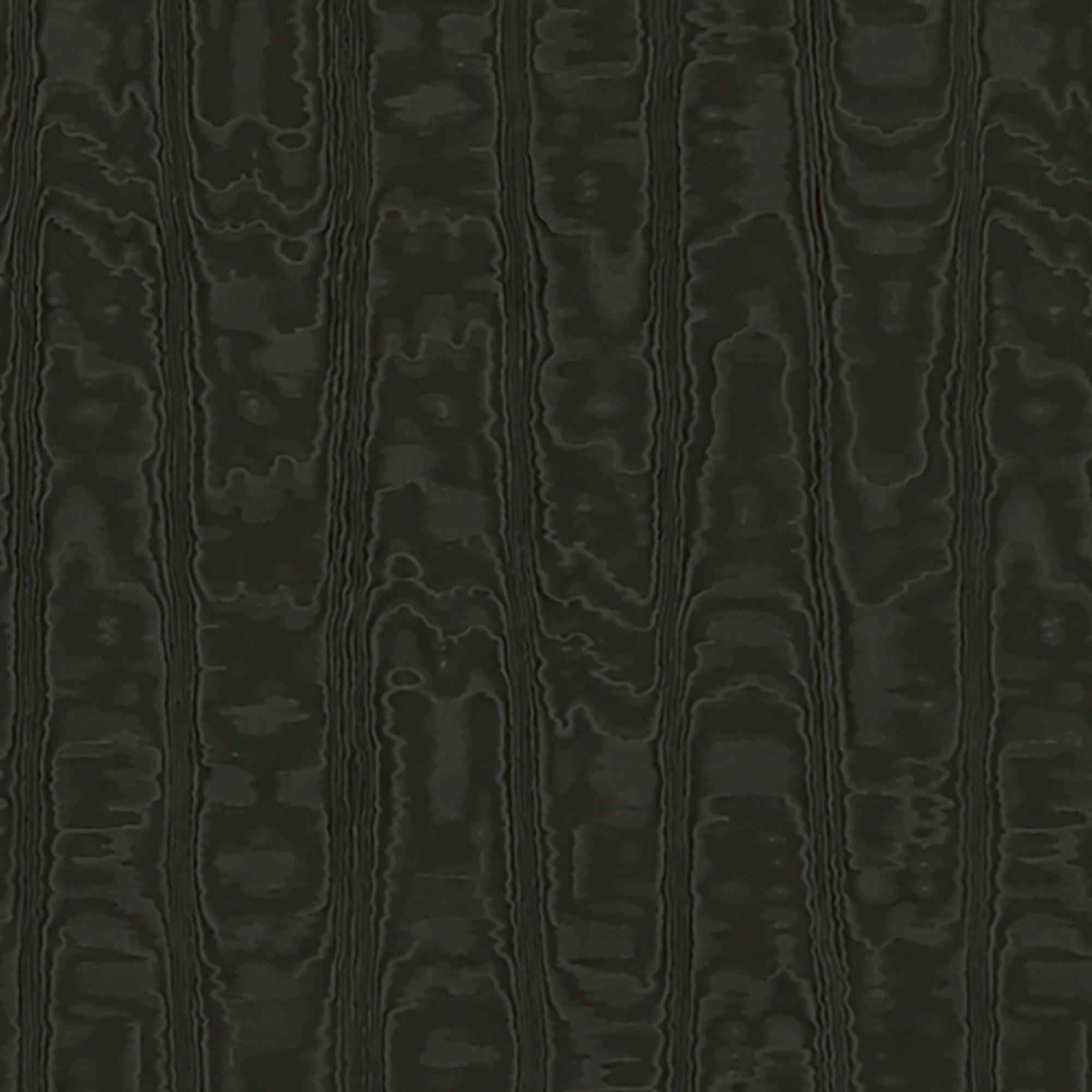 Moire Texture Graphite Wallpaper