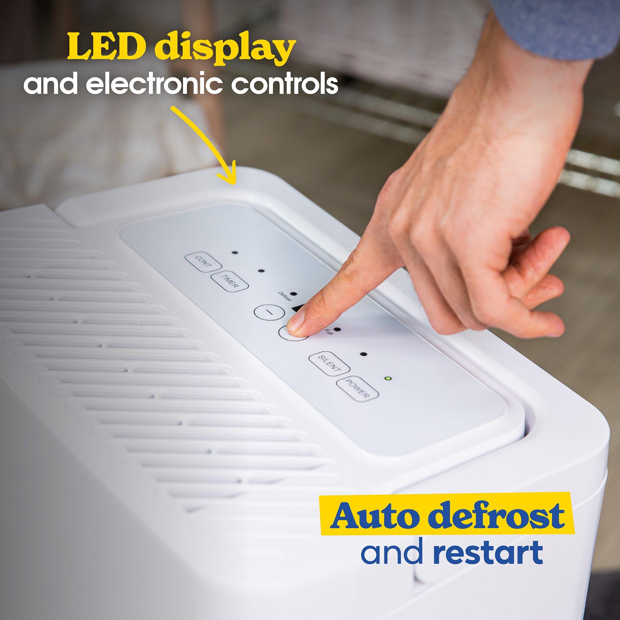 White - Russell Hobbs - Russell Hobbs RHDH1001 10L Dehumidifier - 5