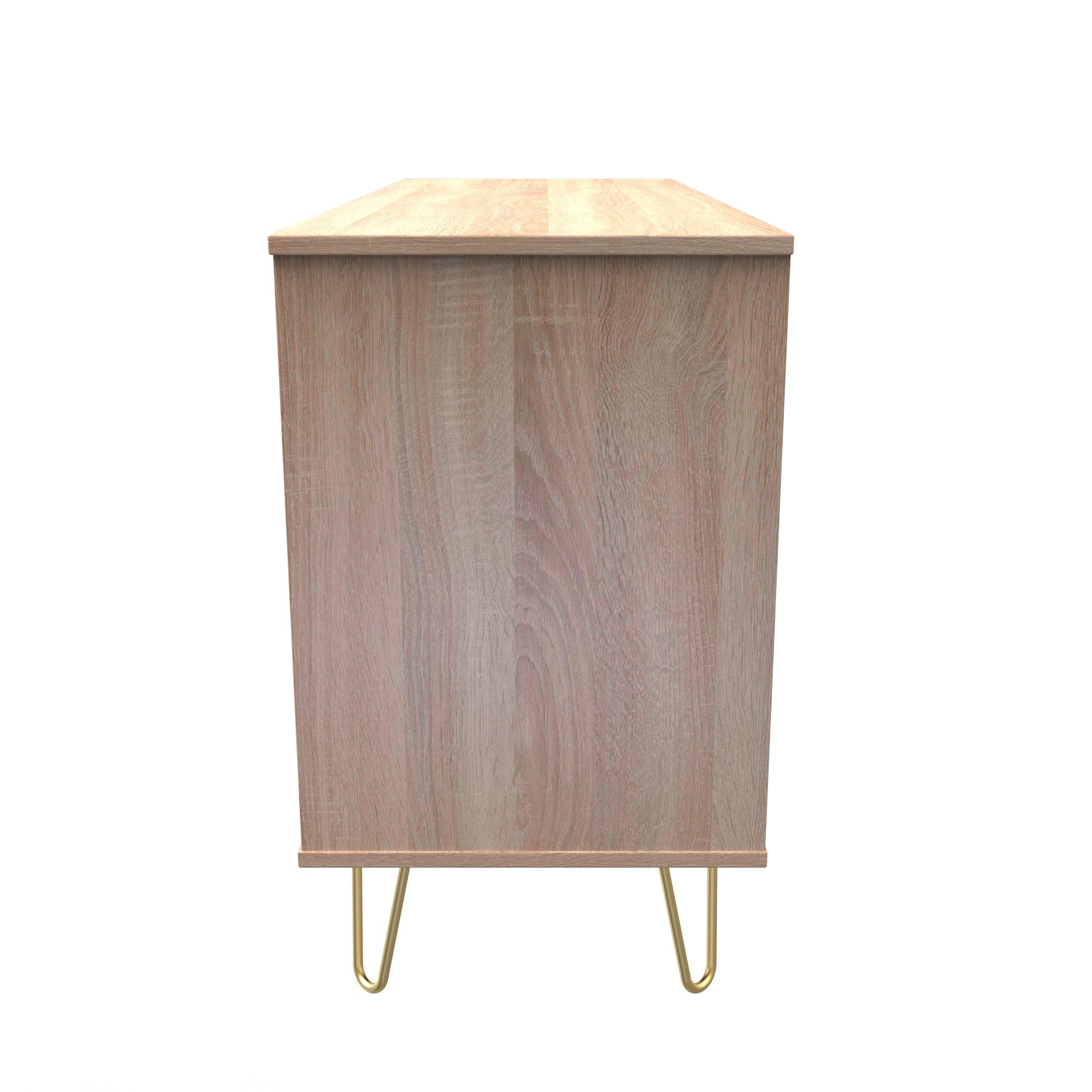 Labrador Green - Welcome Furniture - Linear 6 Drawer Midi Chest - 2