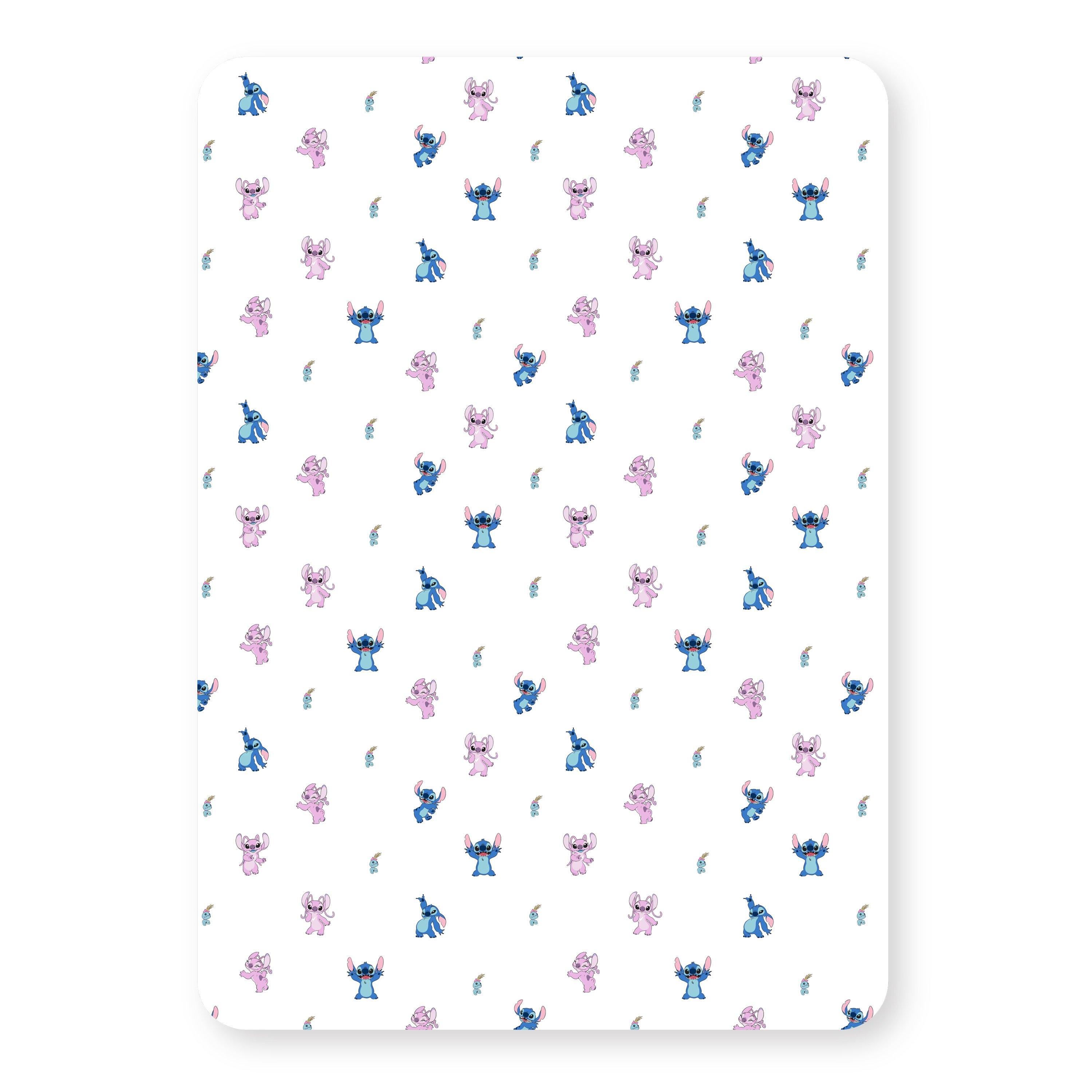 Purple - Disney Stitch - Lilo & Stitch Chill Double Fitted Sheet - 1