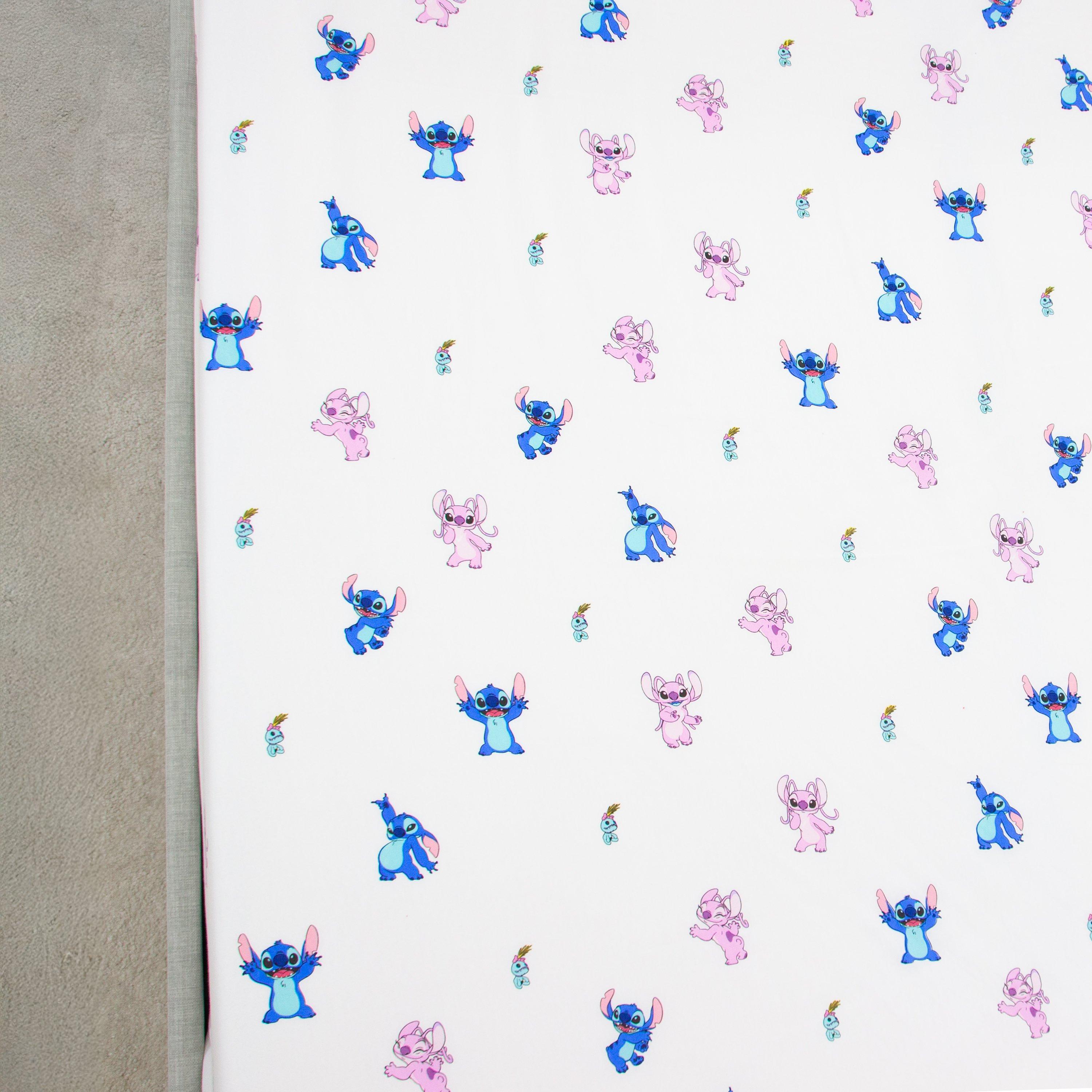 Purple - Disney Stitch - Lilo & Stitch Chill Double Fitted Sheet - 4