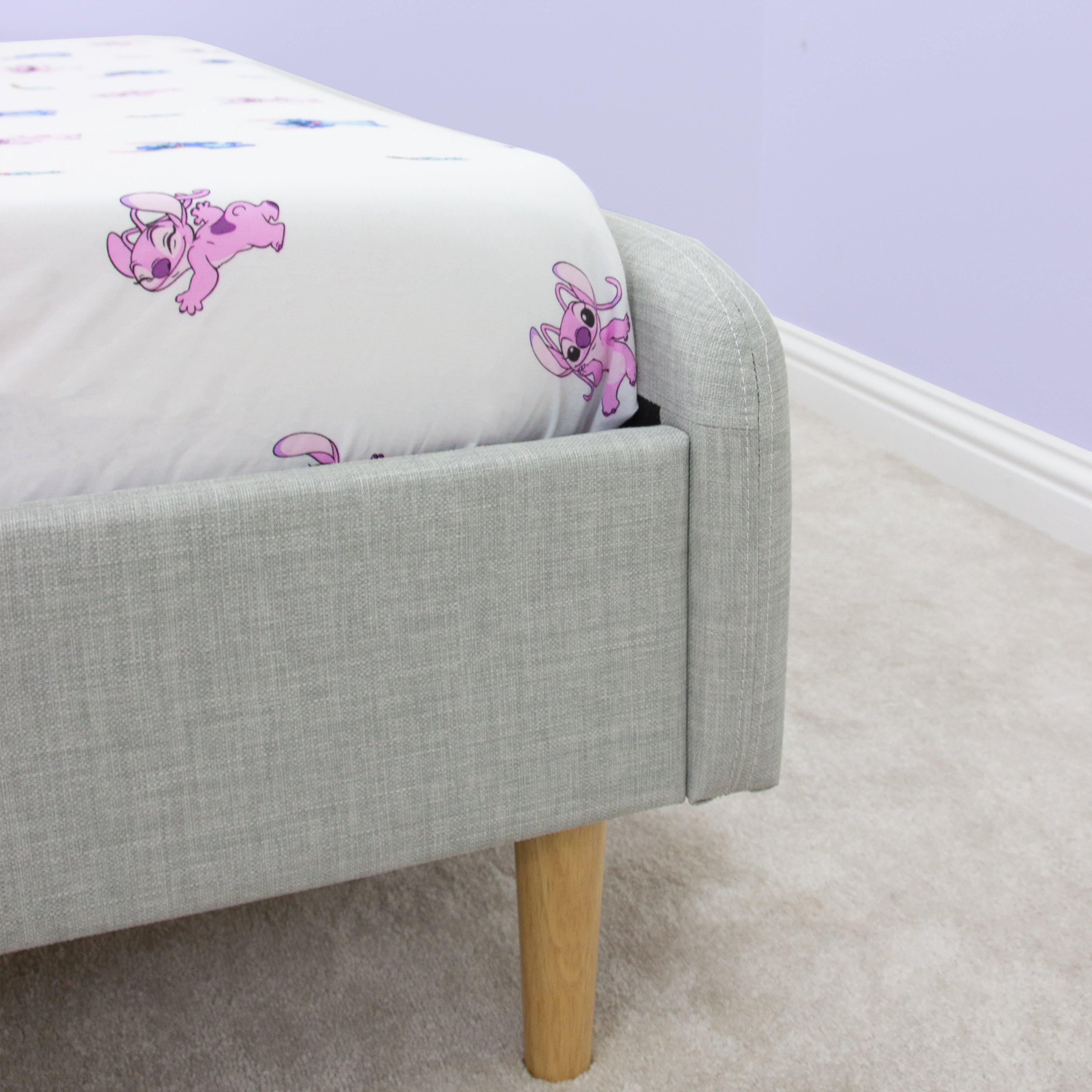 Purple - Disney Stitch - Lilo & Stitch Chill Double Fitted Sheet - 6