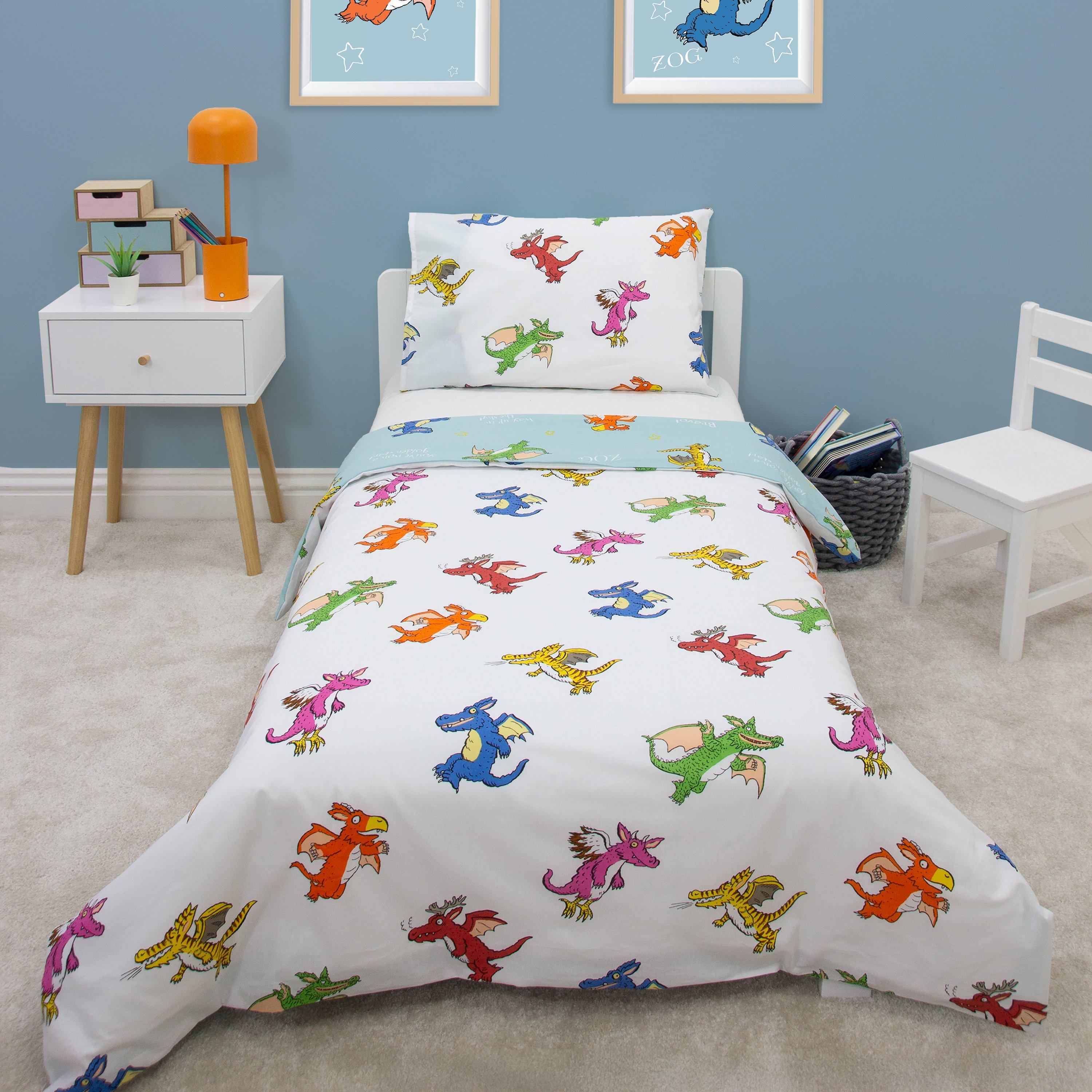 Multicolour - Julia Donaldson - Zog Stars Junior Duvet - 6