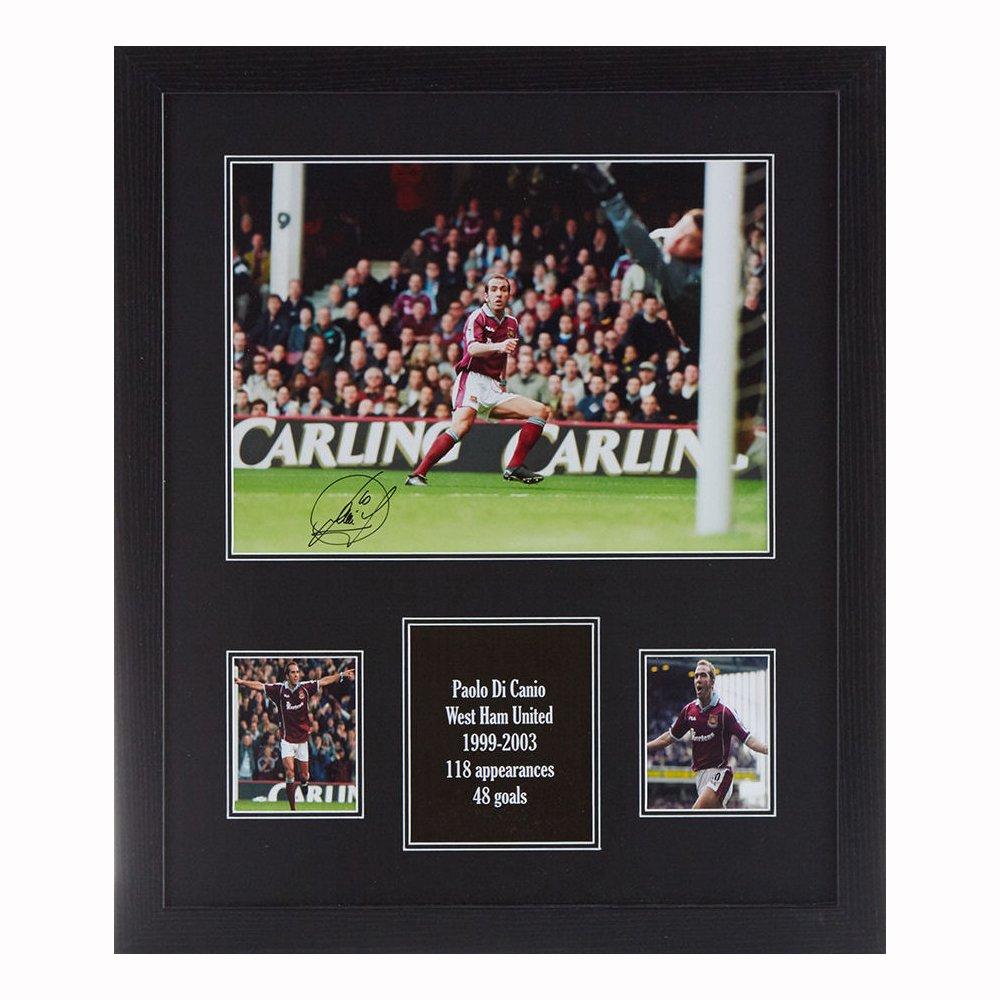 Claret - AllStarSignings Ltd - Paolo Di Canio signed framed West Ham United shirt - 1