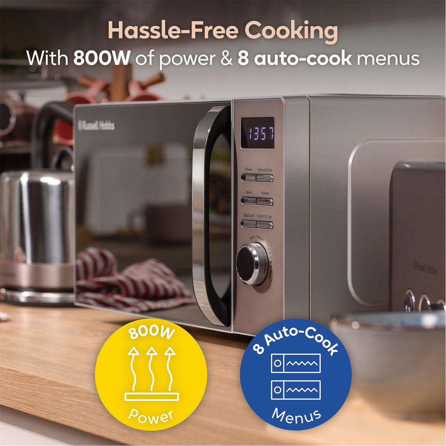 Titanium Stainl - Russell Hobbs - RHMD832T 20L Digital Microwave - 7