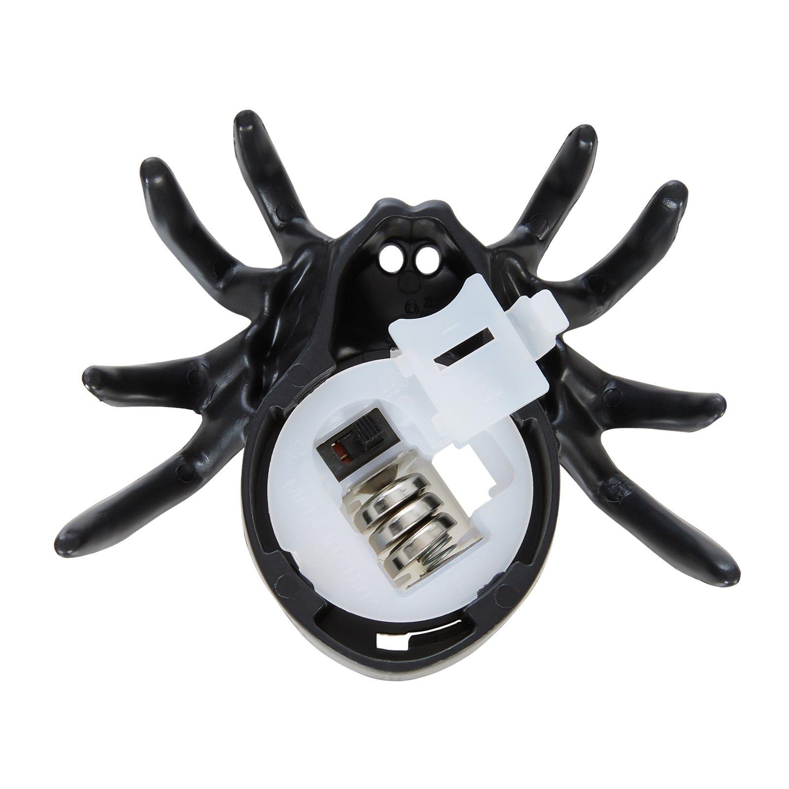 Orange/Black - LIFE IDEAS - 6PCS Halloween LED Candles - 6