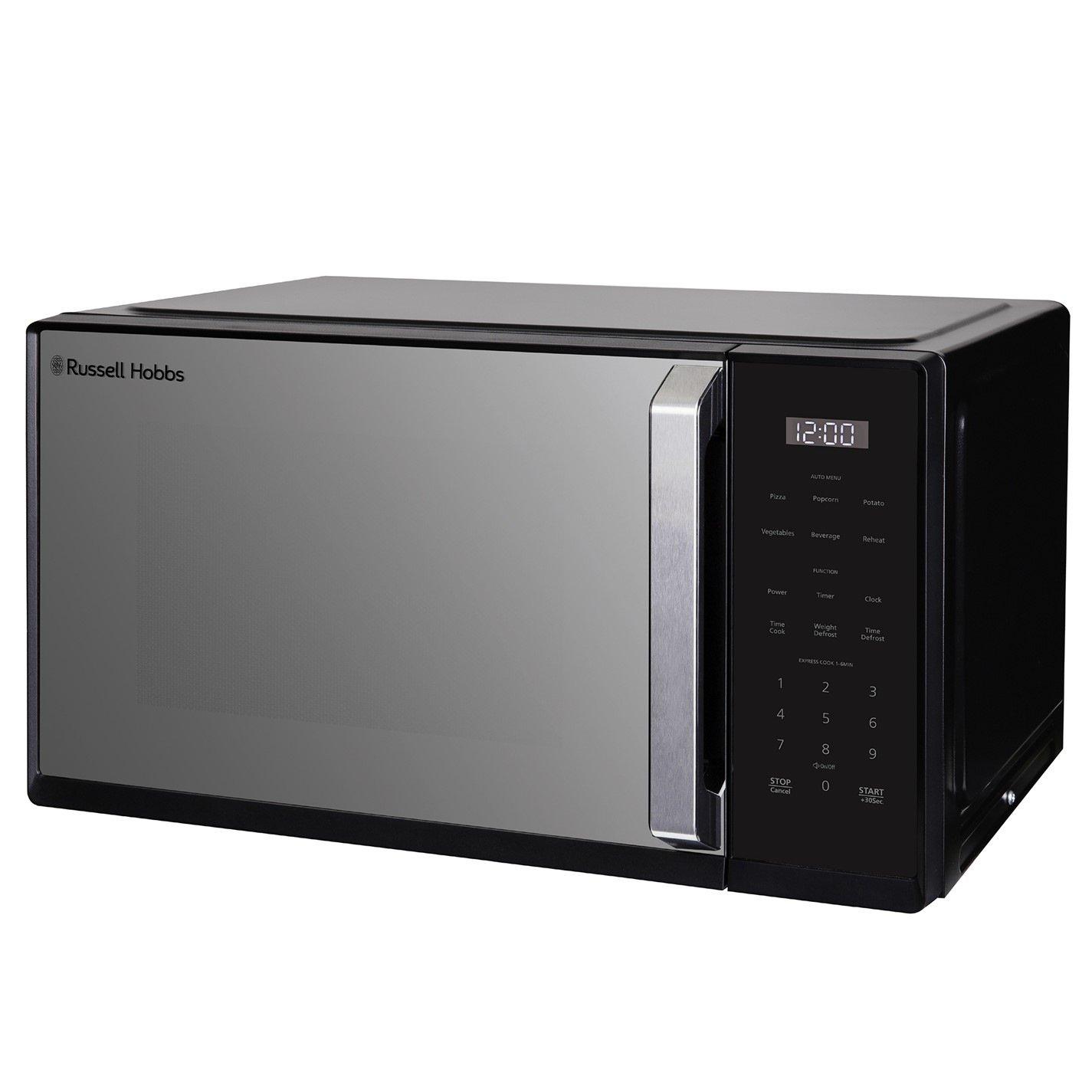 Black - Russell Hobbs - RHMT2512B 25L Digital Microwave - 10
