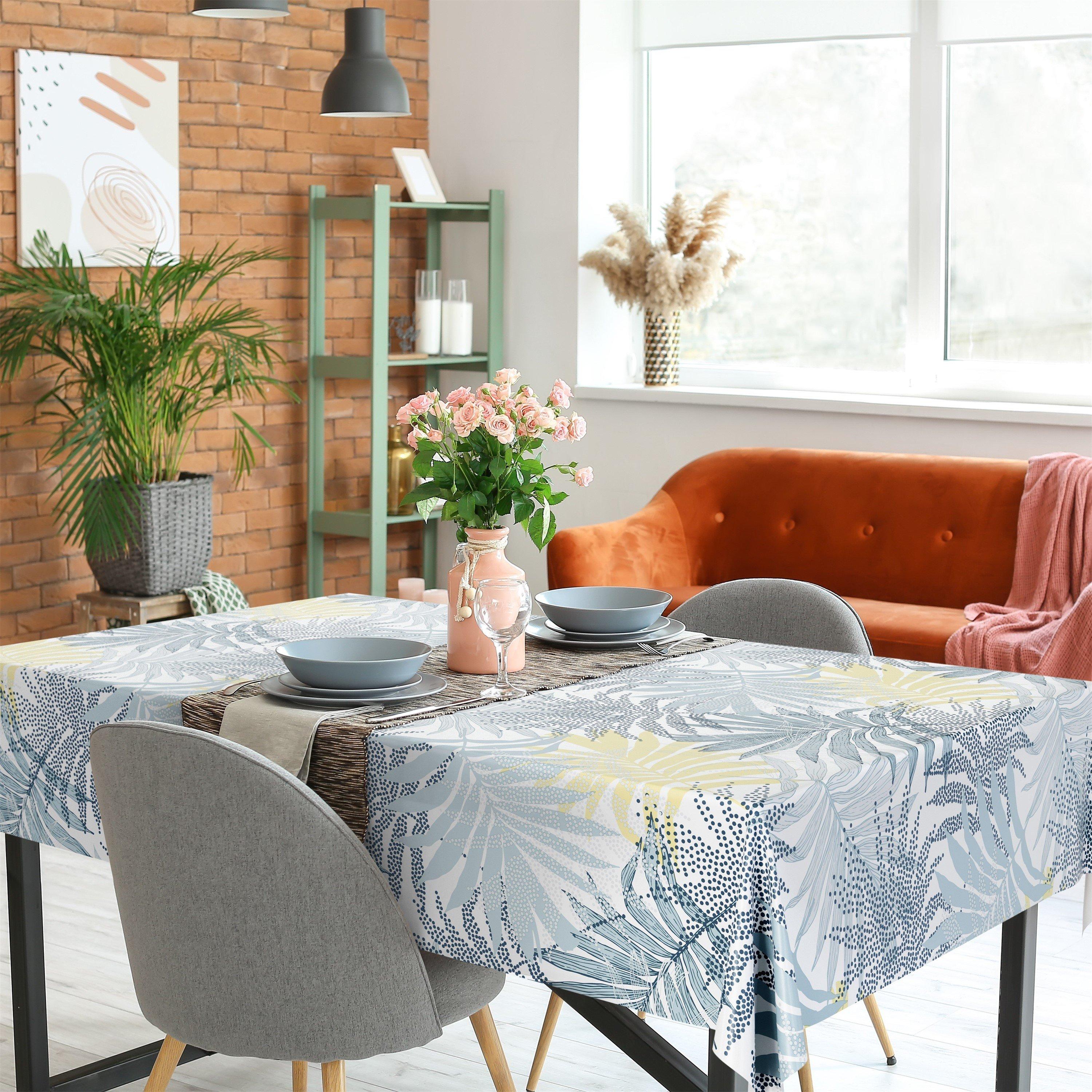Multi - D C Fix - Jungle Wipe Clean Polyester Tablecloth - 5