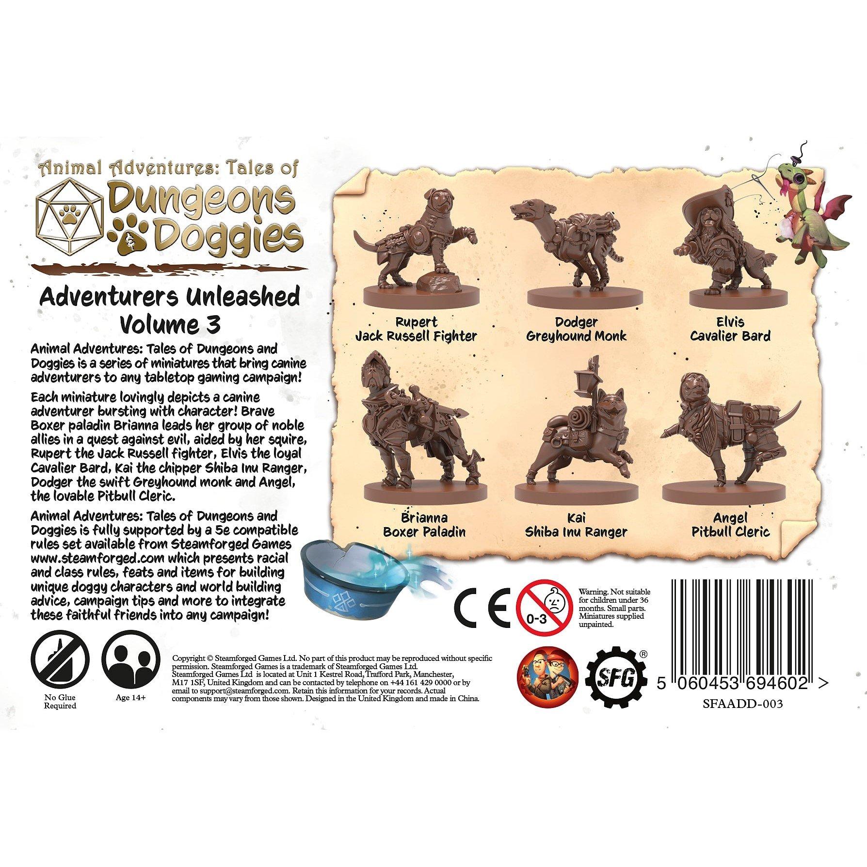 Merce - Steamforged Games - Tales of Dungeons and Doggies Volume 3 - 5