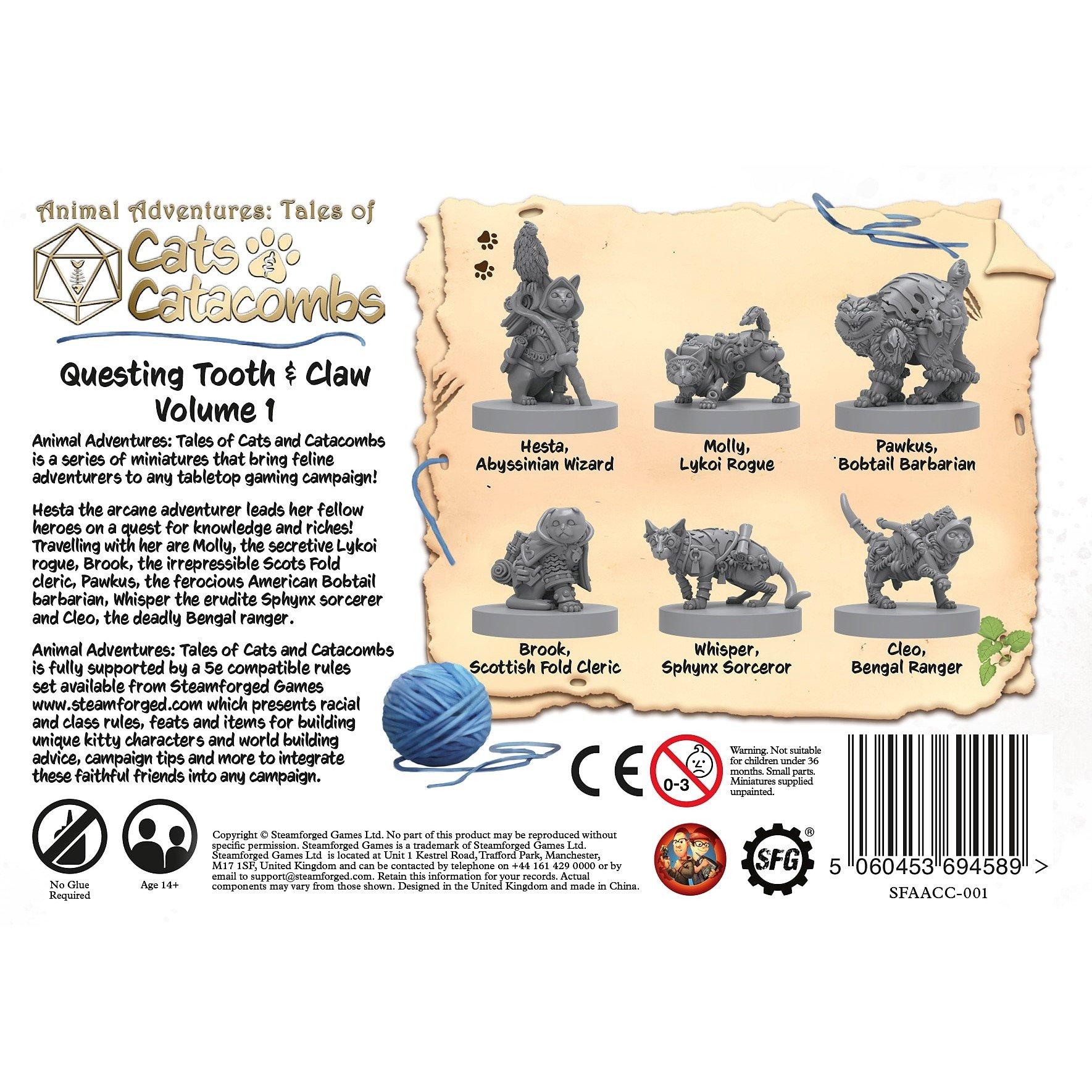 Waren - Steamforged Games - Cats & Catacombs Volume 1 - 8