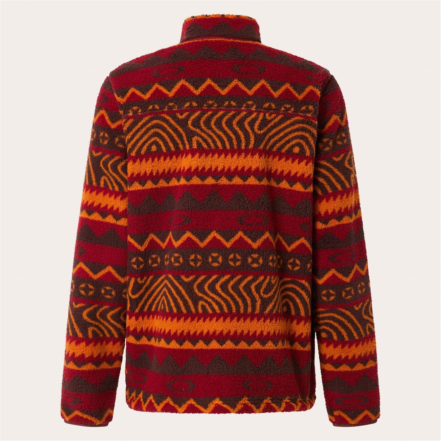 Rood - Oakley - Mountain Fire Full Zip Sherpa Fleece - 2